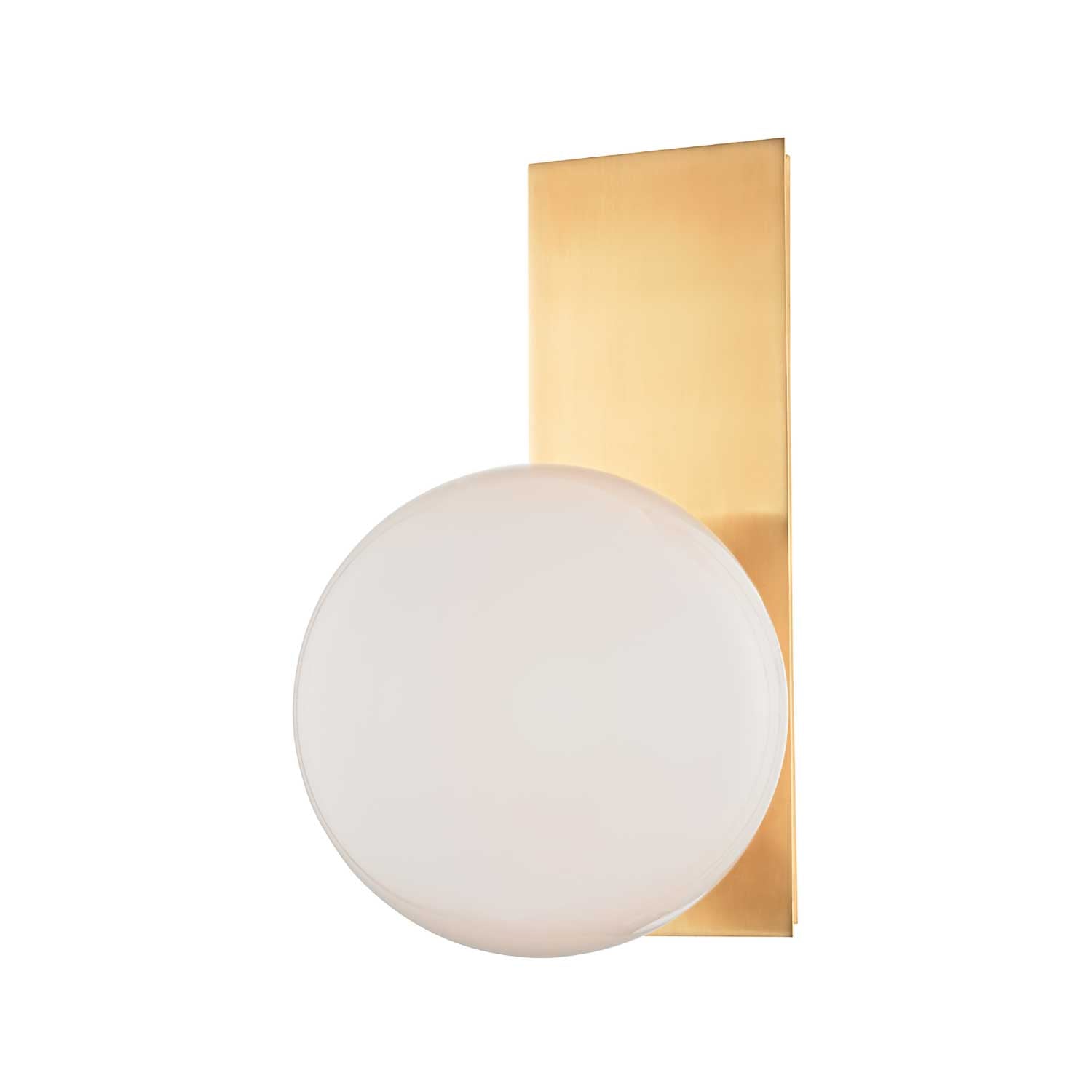 Hinsdale - Modern Gold Glass Ball Wall Sconce