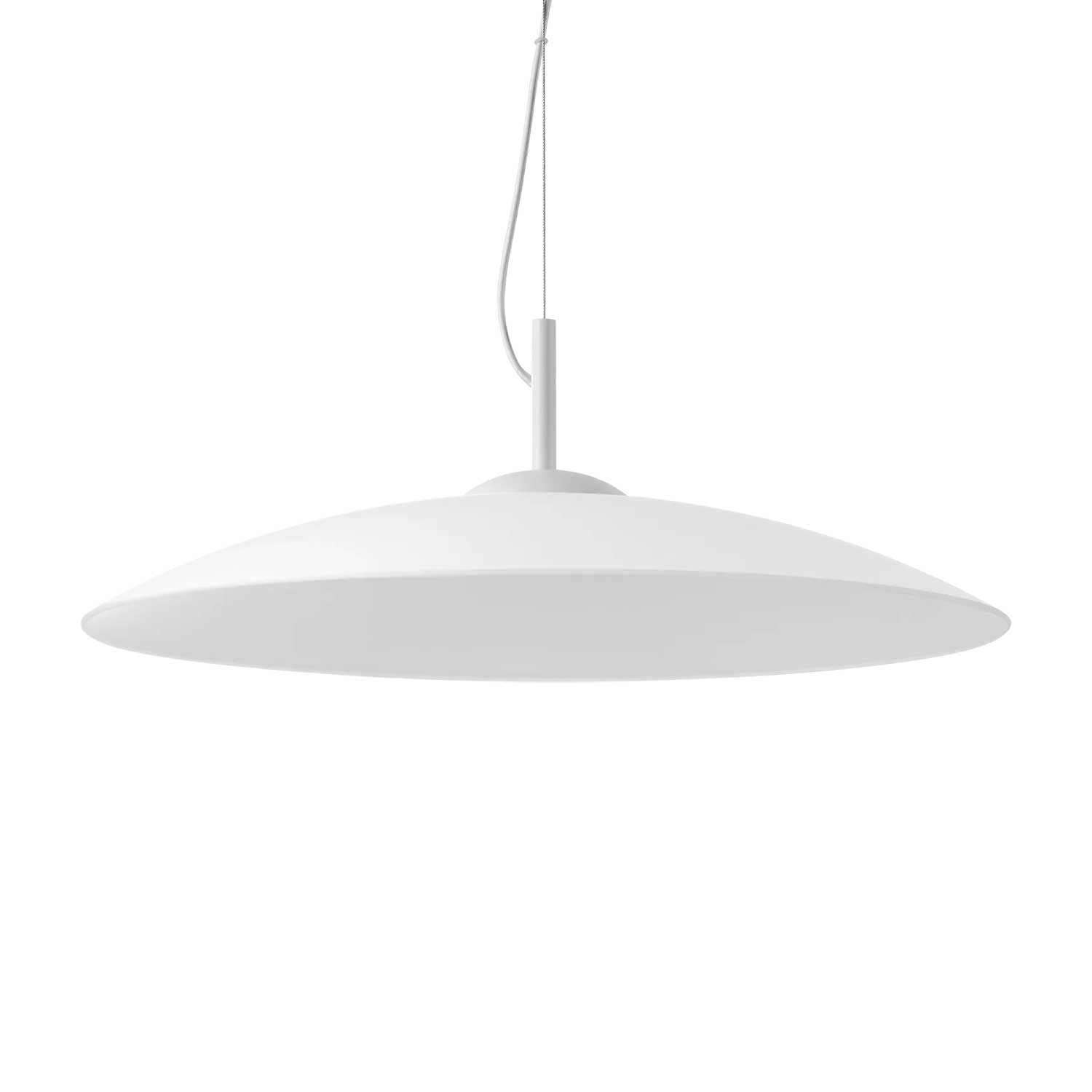 Eclipse - Lámpara colgante tipo cúpula de vidrio de diseño moderno para cocina