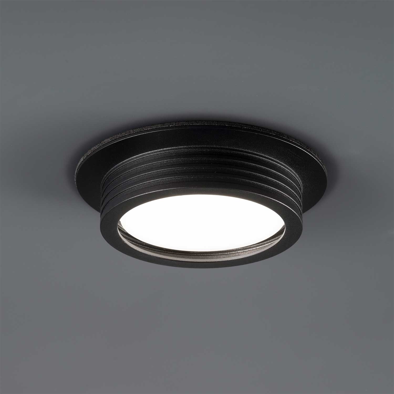 Eclipse - Lámpara colgante tipo cúpula de vidrio de diseño moderno para cocina