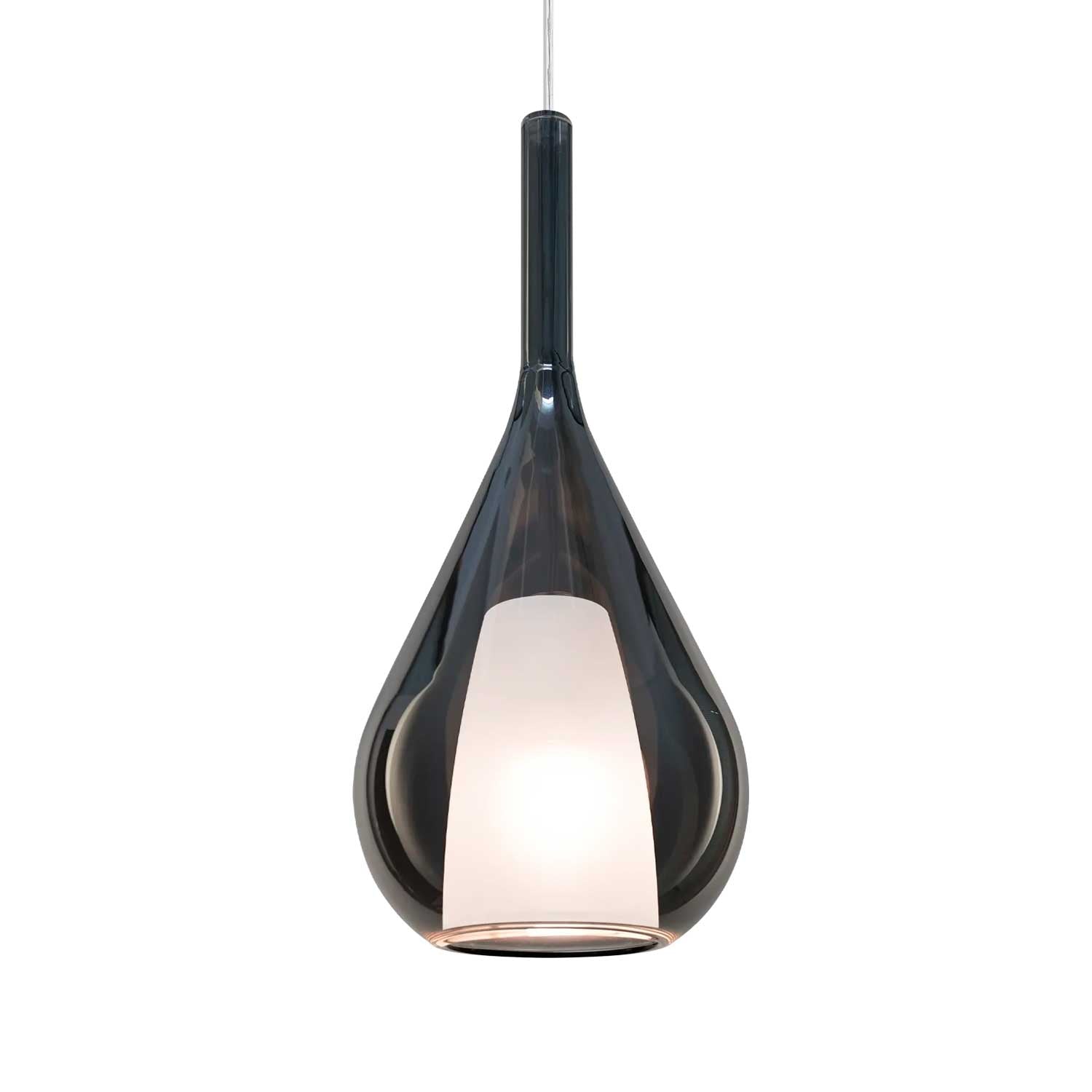 Kalique 3 - Luminaire suspendu moderne en verre design