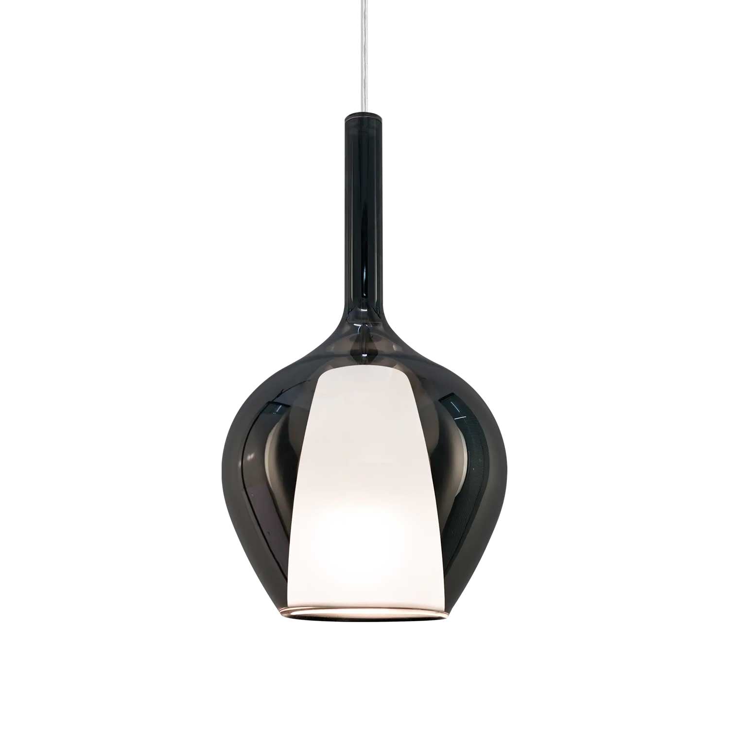 Kalique 1 - Suspension moderne en verre colorée design