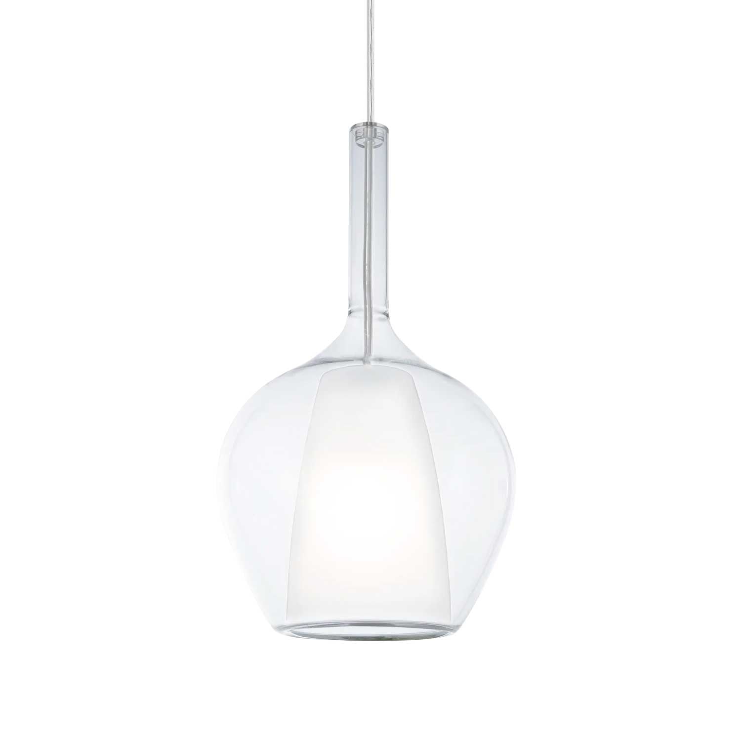 Kalique 1 - Suspension moderne en verre colorée design