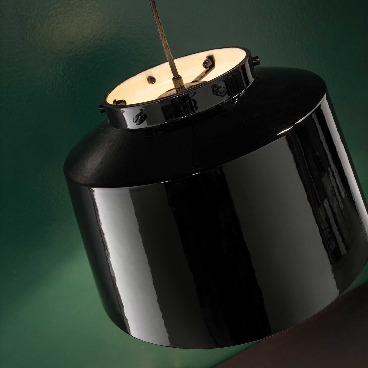 50's - Suspension en acier en design retro pour cuisine