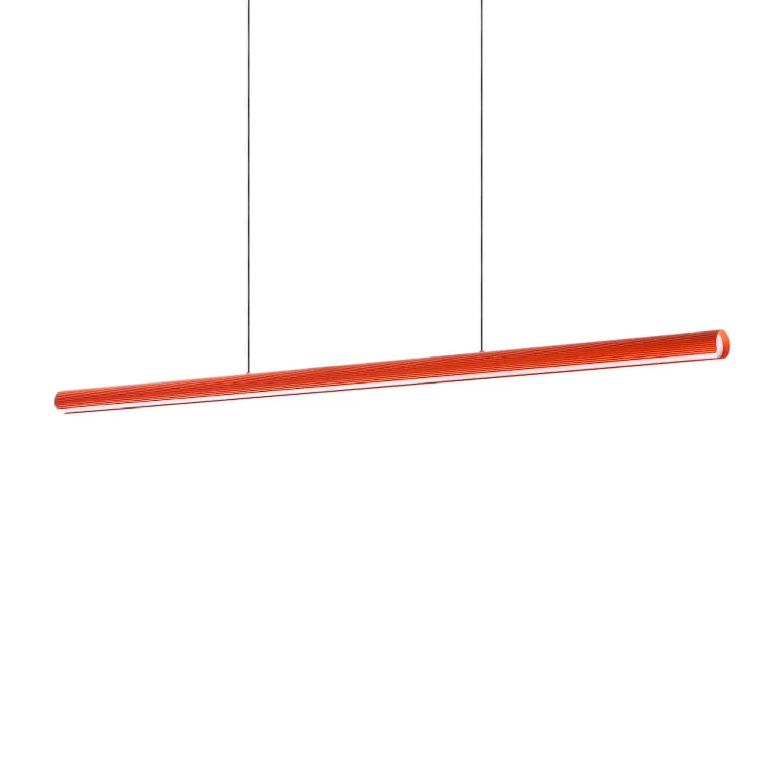 Dorica - Suspension tube LED en acier design pour cuisine