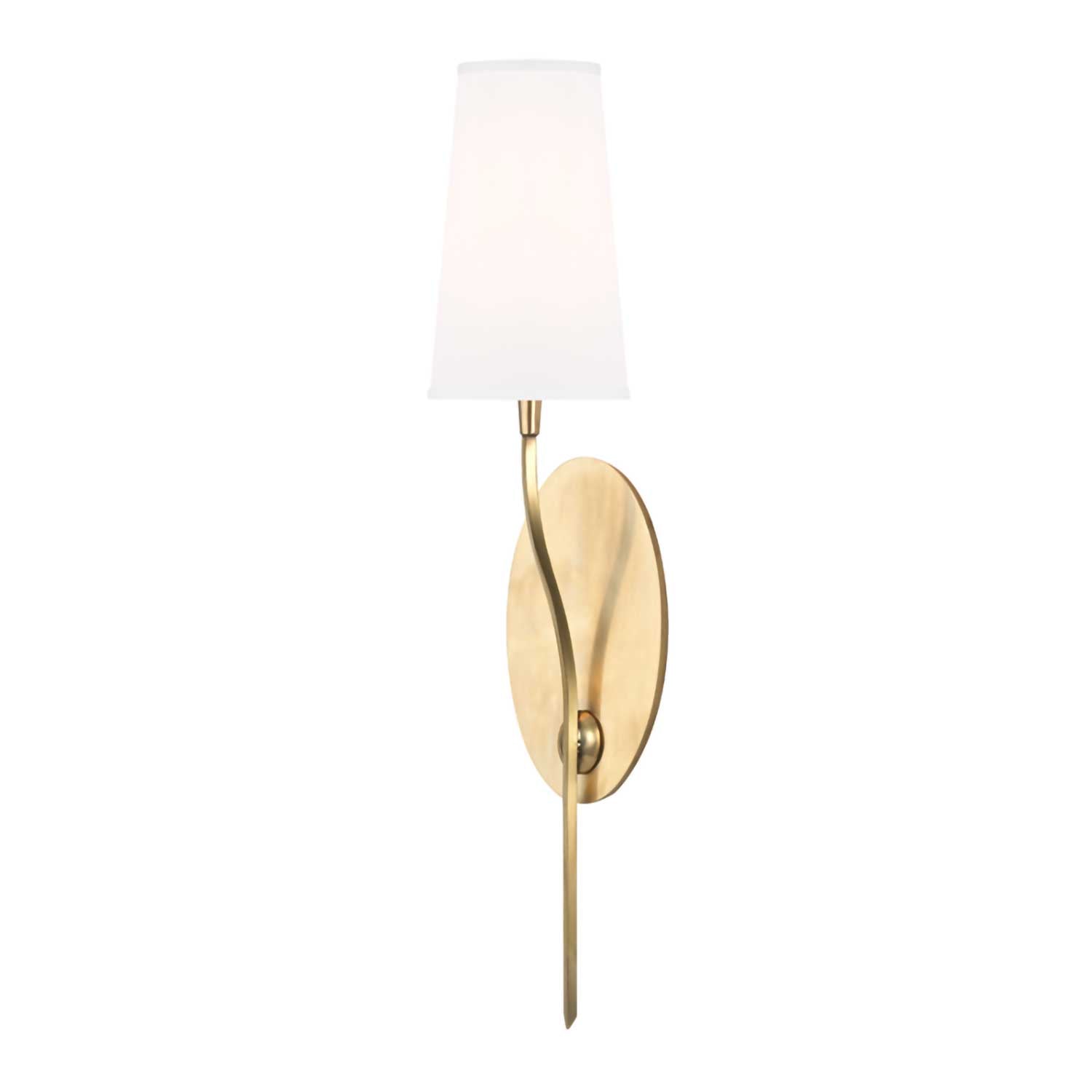 Rutland - Elegant designer gold brass wall light