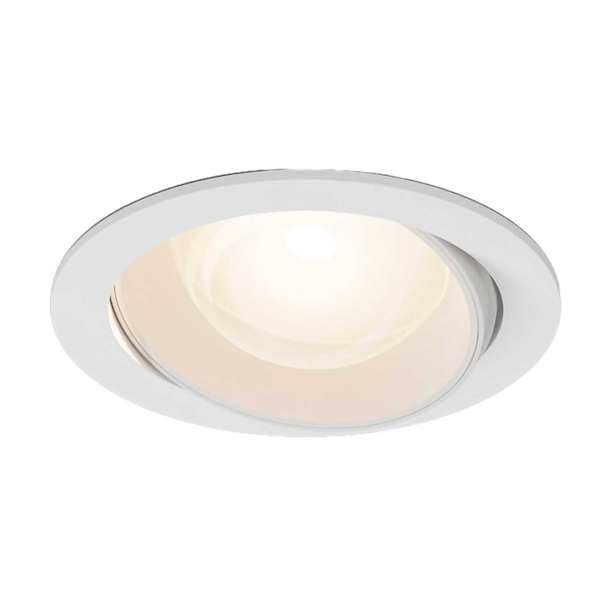 Lens - Spot LED encastré orientable en aluminium