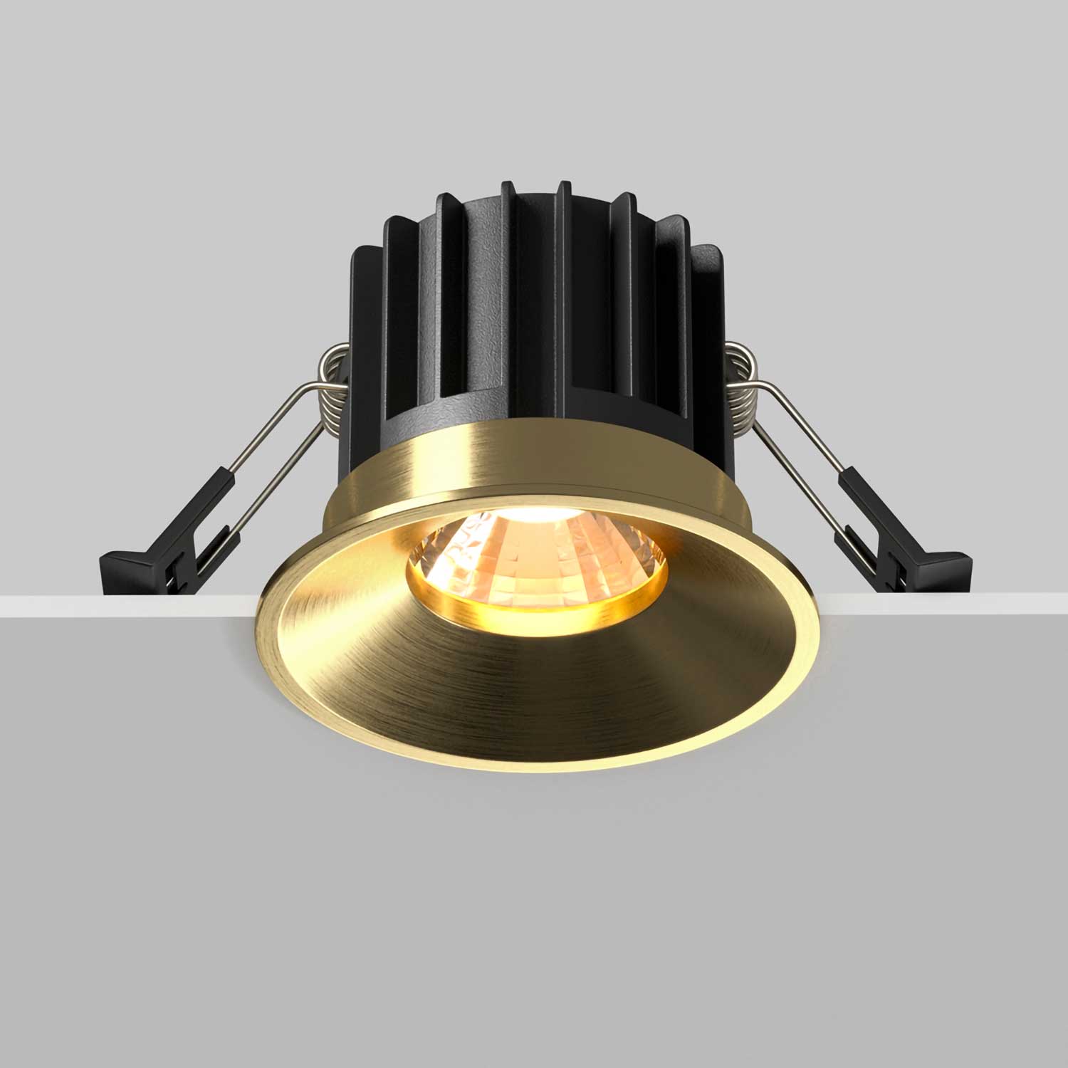 Round - Modern design recessed LED spotlight 60mm or 80mm