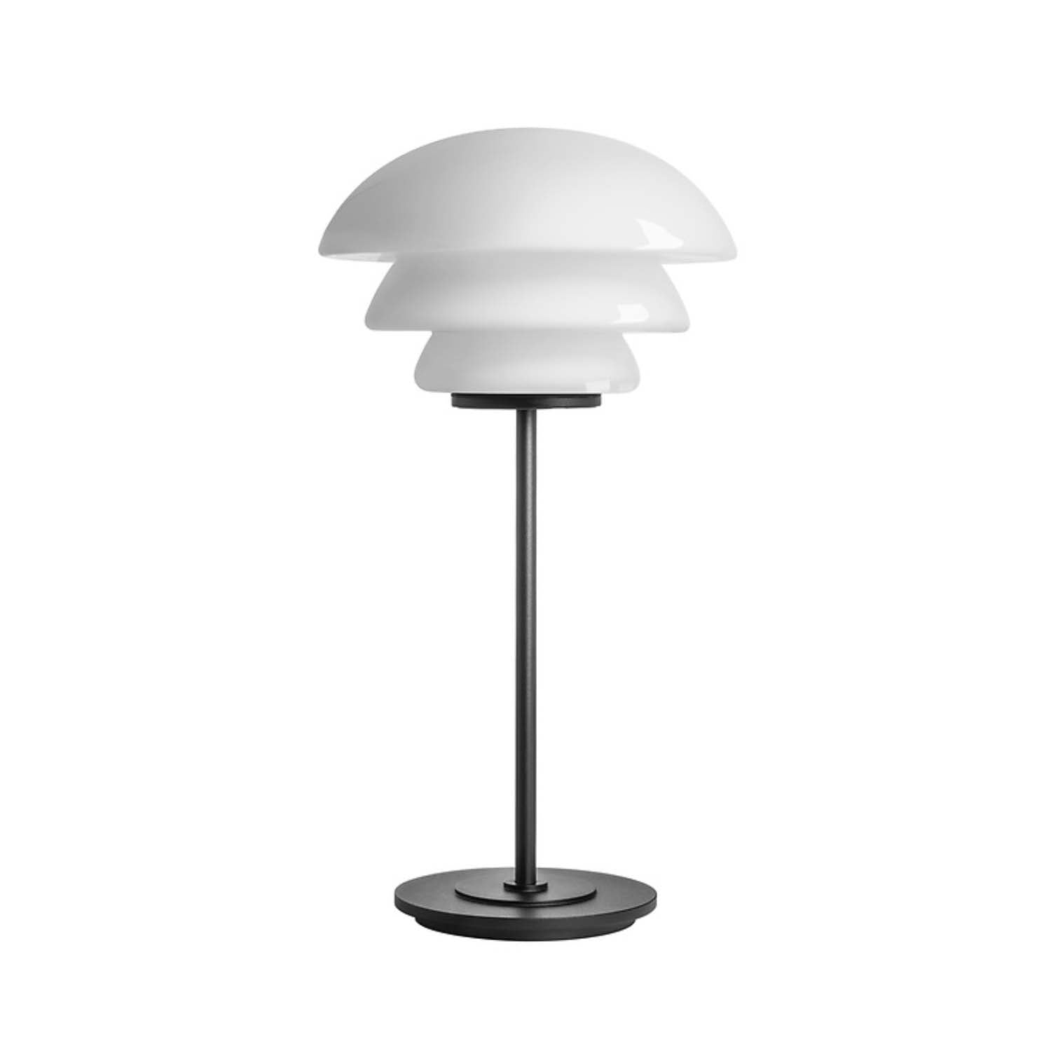 ARCHIVE 4006 - Lampe à poser en verre soufflé artisanale