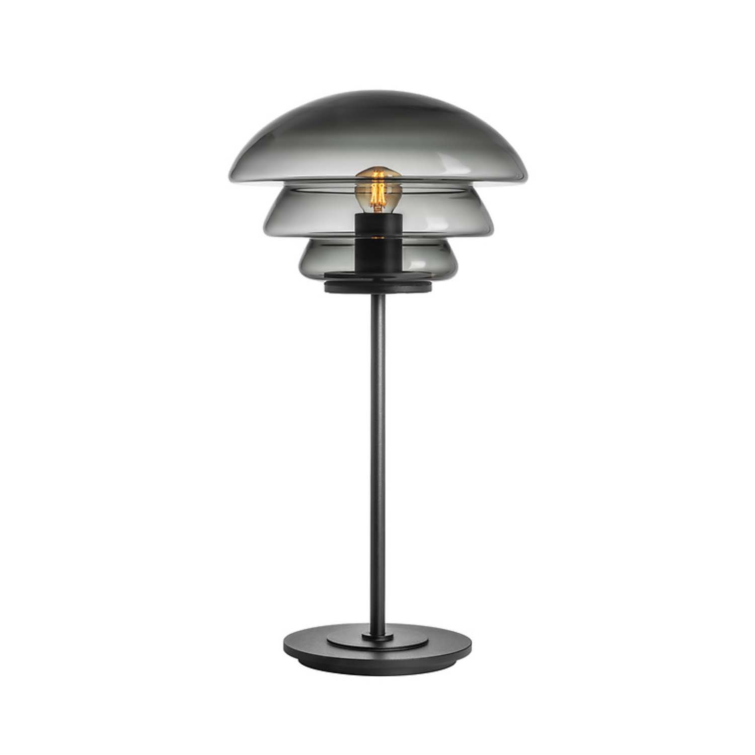 ARCHIV 4006 – Handgefertigte Tischlampe aus mundgeblasenem Glas