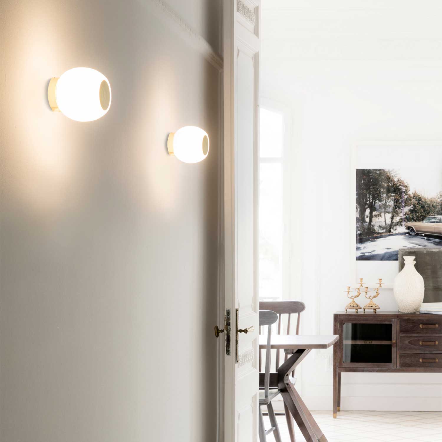 Moy - Aplique de pared LED para baño diseño