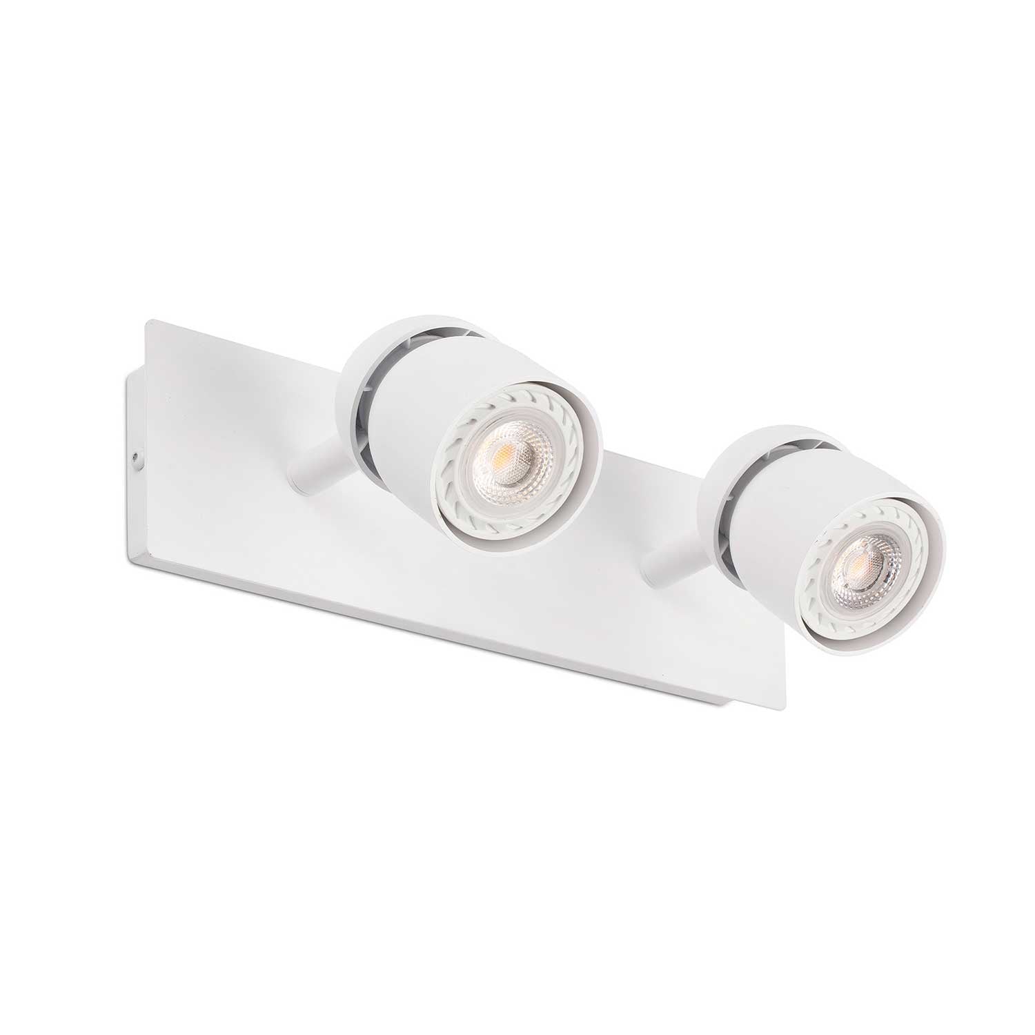Coco - Rampe 2 spots orientable pour éclairage tableaux