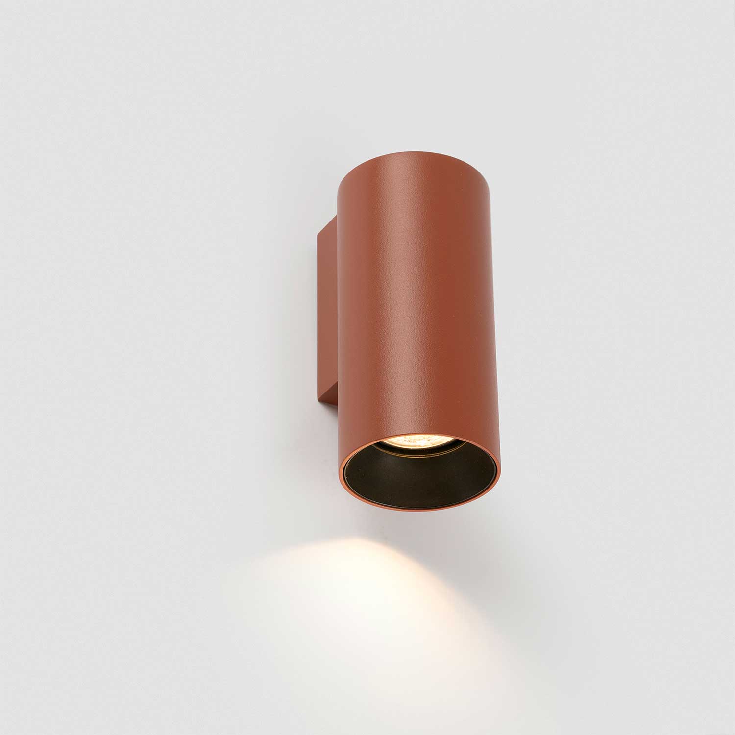 Stan - Applique murale terracotta pour salon design