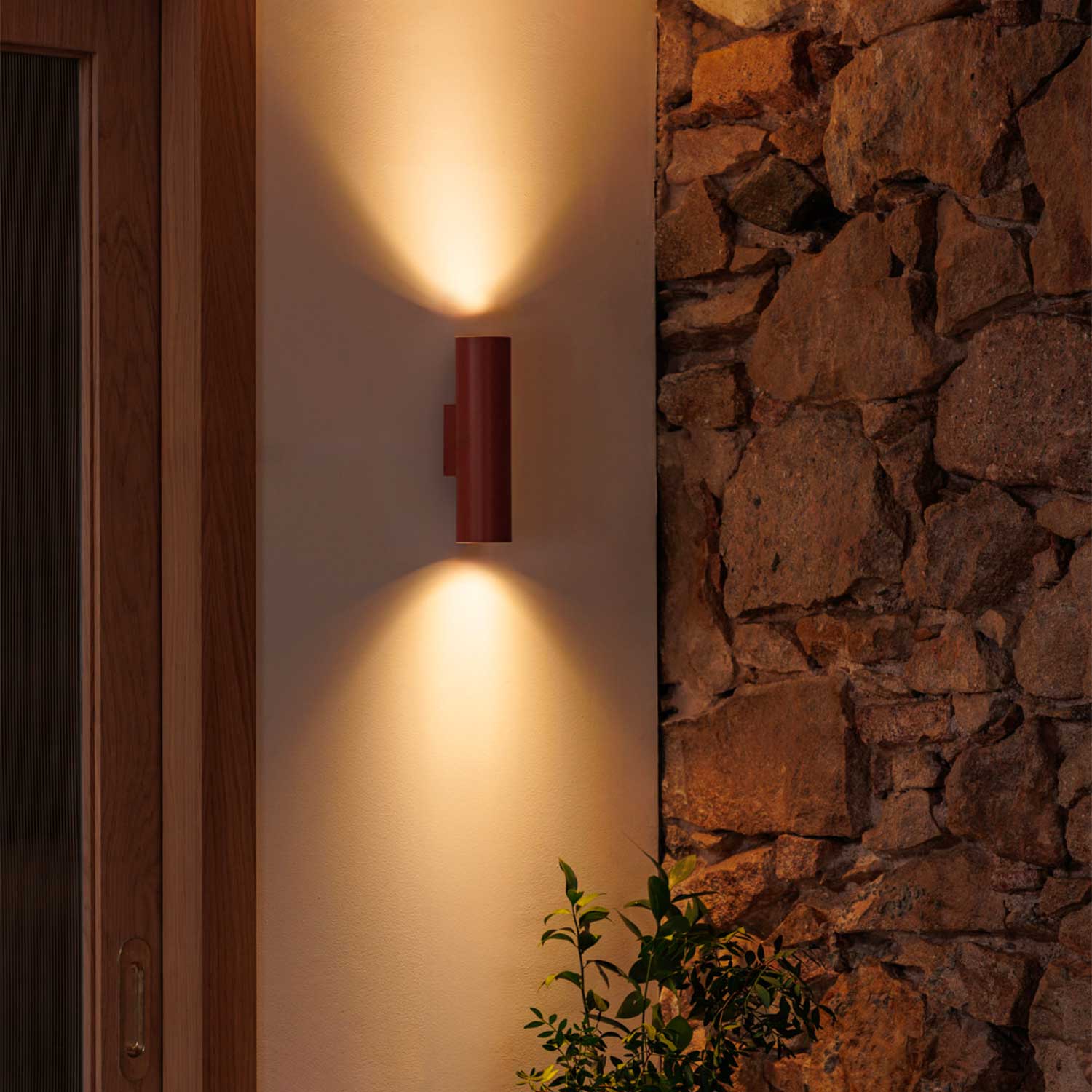 Stan - Applique murale terracotta pour salon design