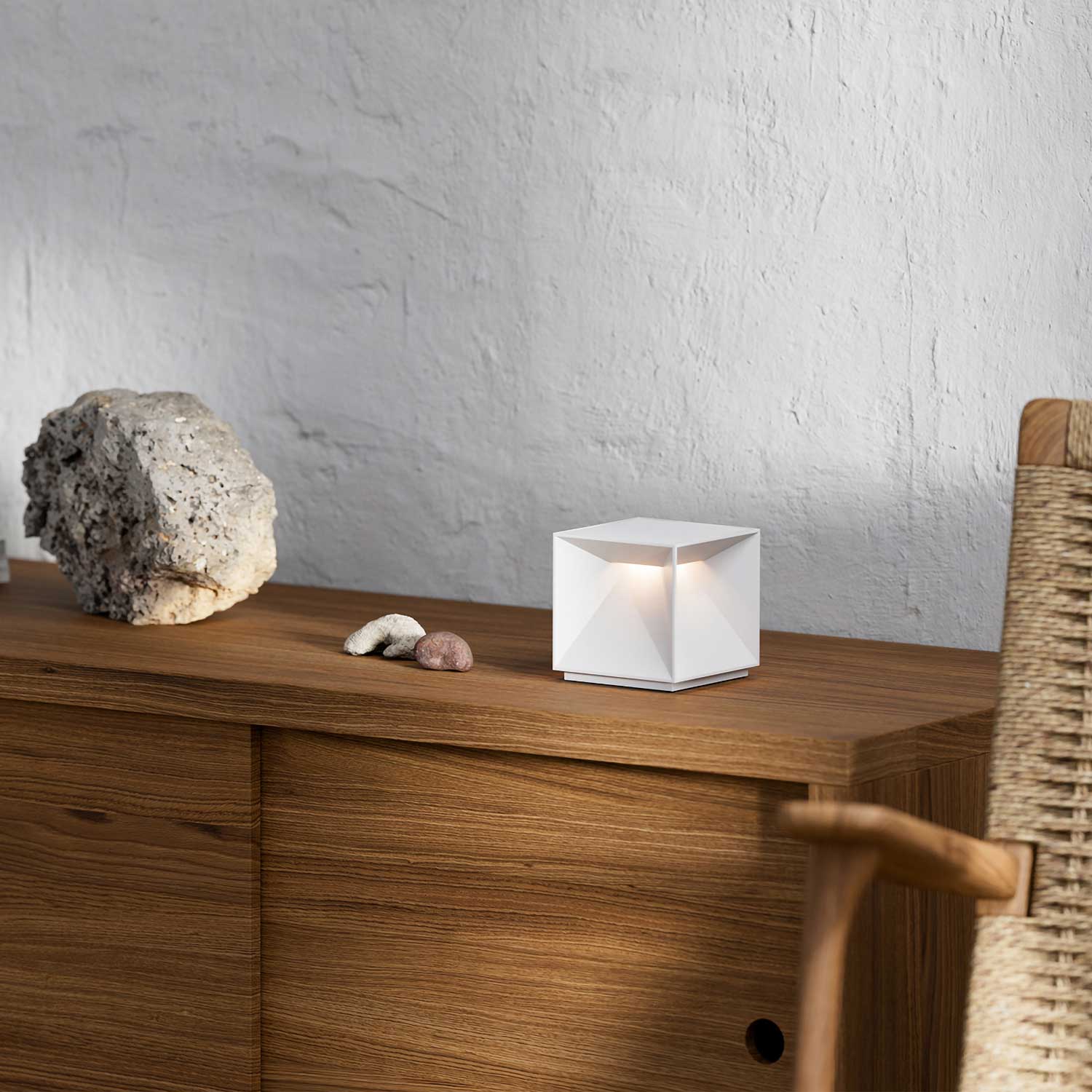 Nutalis - Lampe sans-fil design pour extérieur moderne