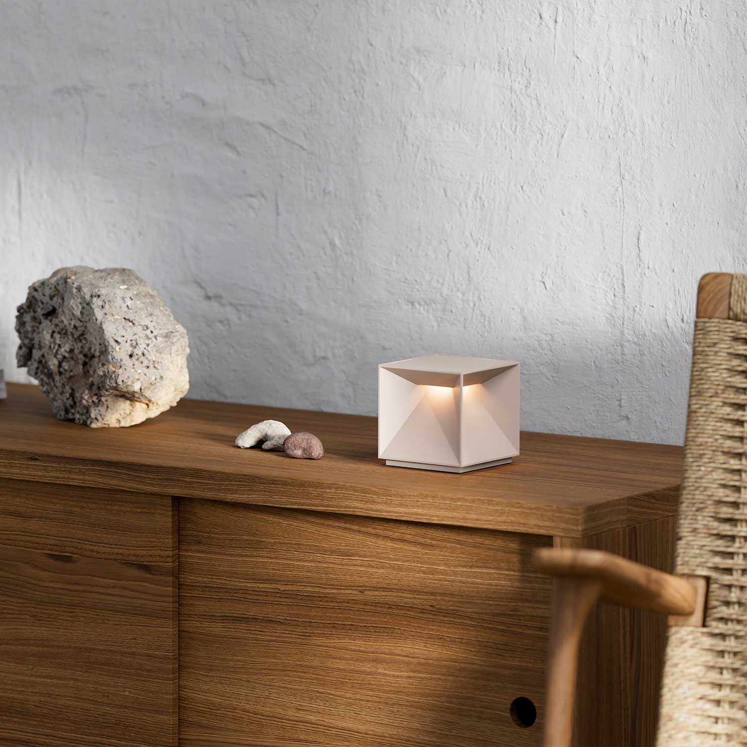 Nutalis - Lampe sans-fil design pour extérieur moderne