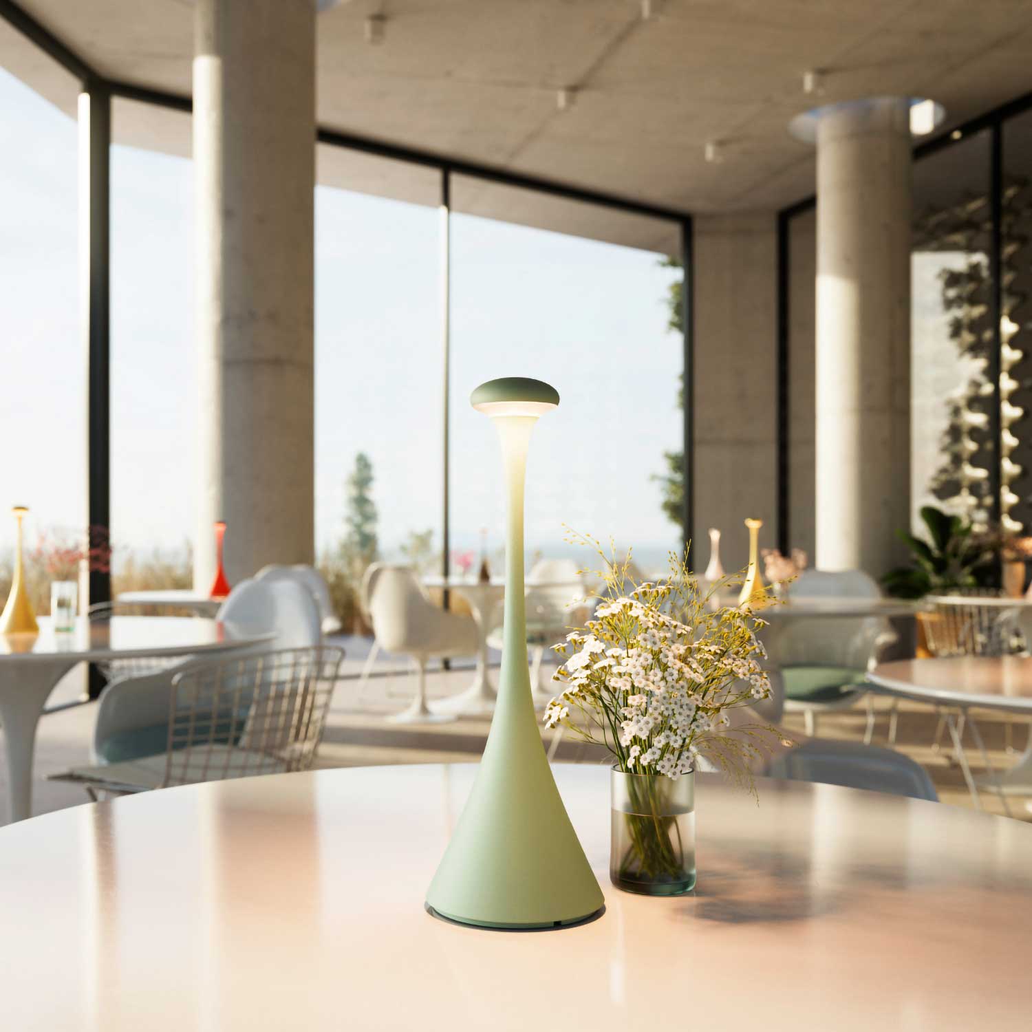 Nudrop - Lampe portable led sans-fils design pour extérieur