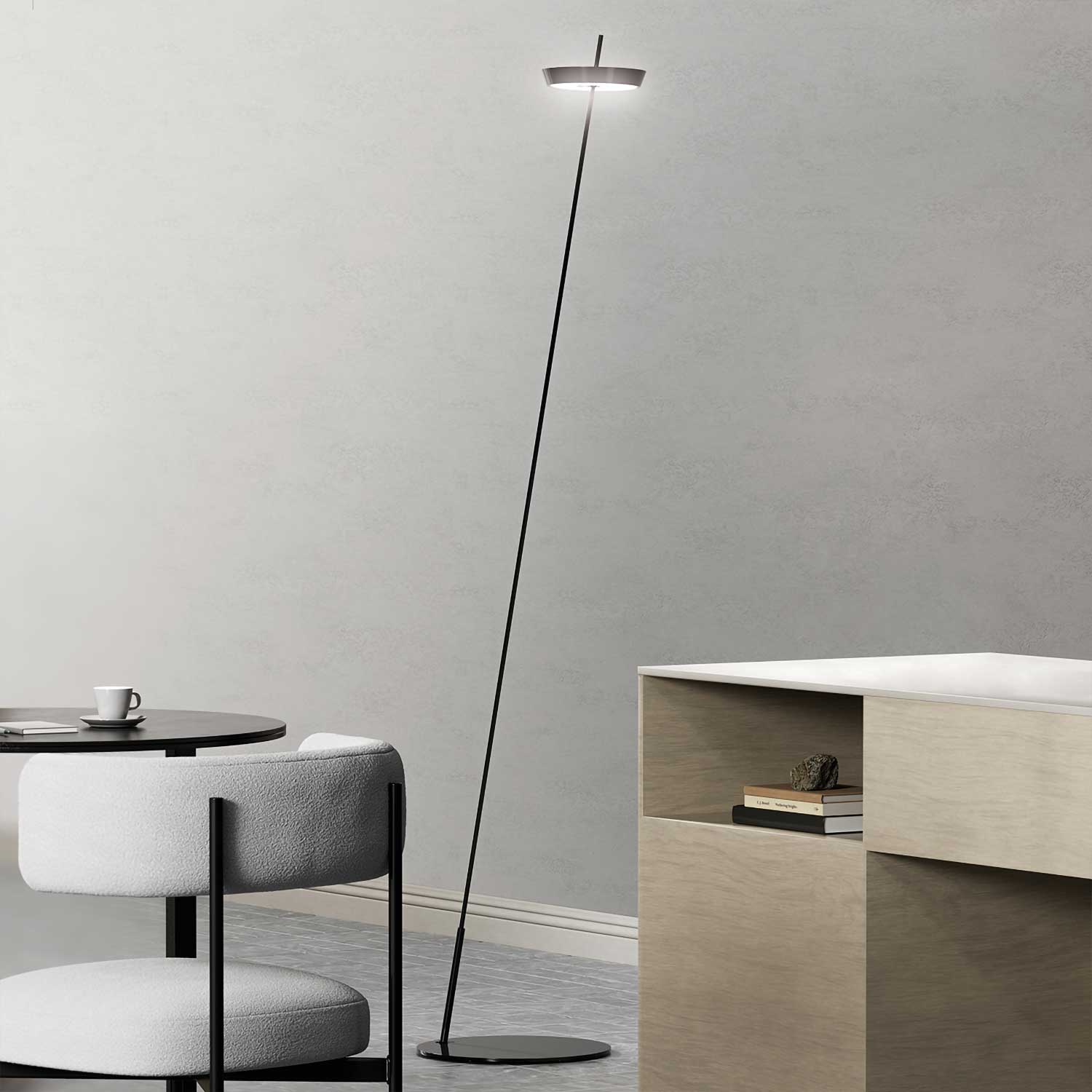 Mahina - Wireless LED floor lamp with design for living room