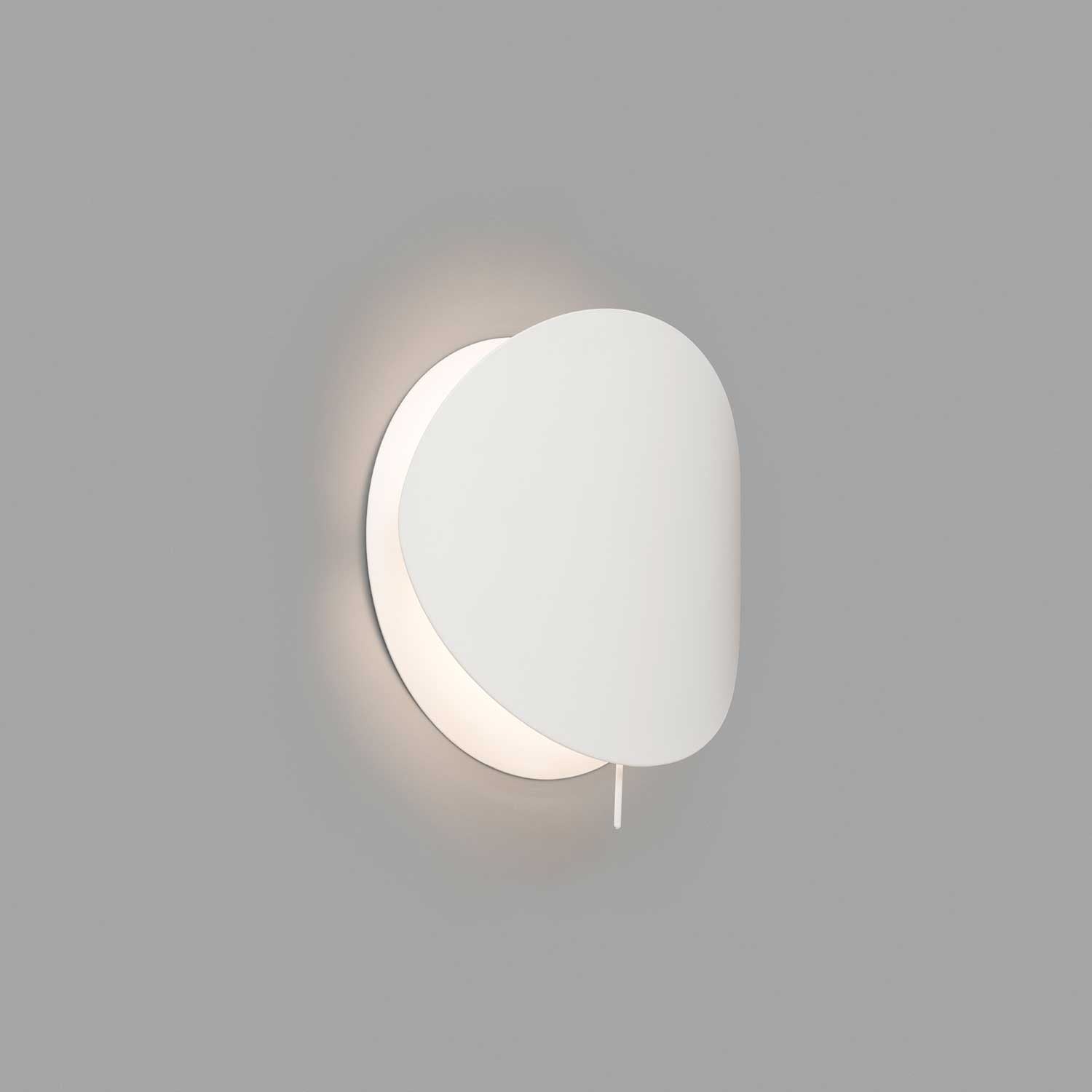 Ovo - Aplique de pared blanco de diseño para dormitorio