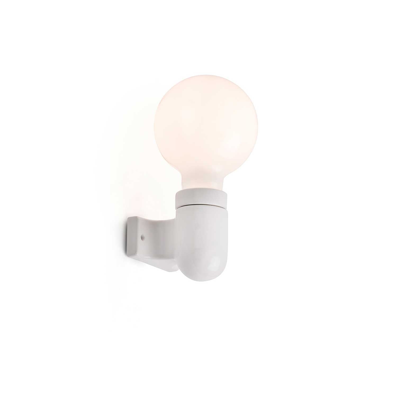 Sera - Applique murale en céramique design ampoule