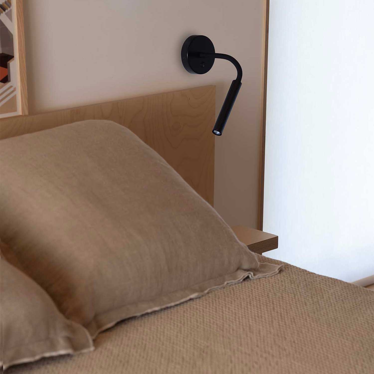 Kale - Aplique de pared led lector para dormitorio moderno