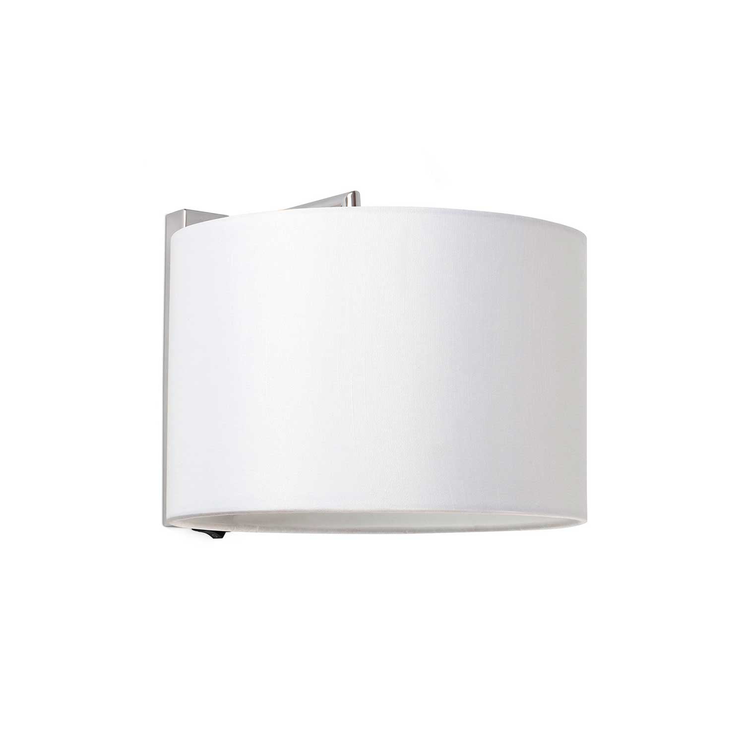 Sahara - Aplique de pared para dormitorio con pantalla de tela