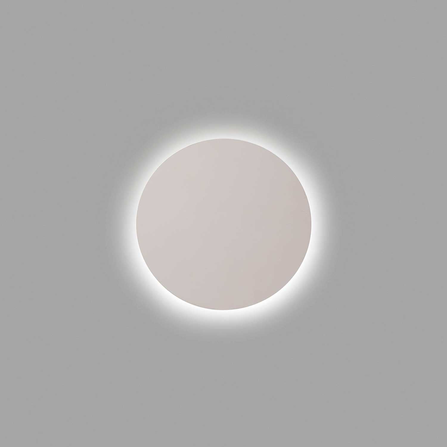 Luna - Applique murale blanche en plâtre avec led 2700K