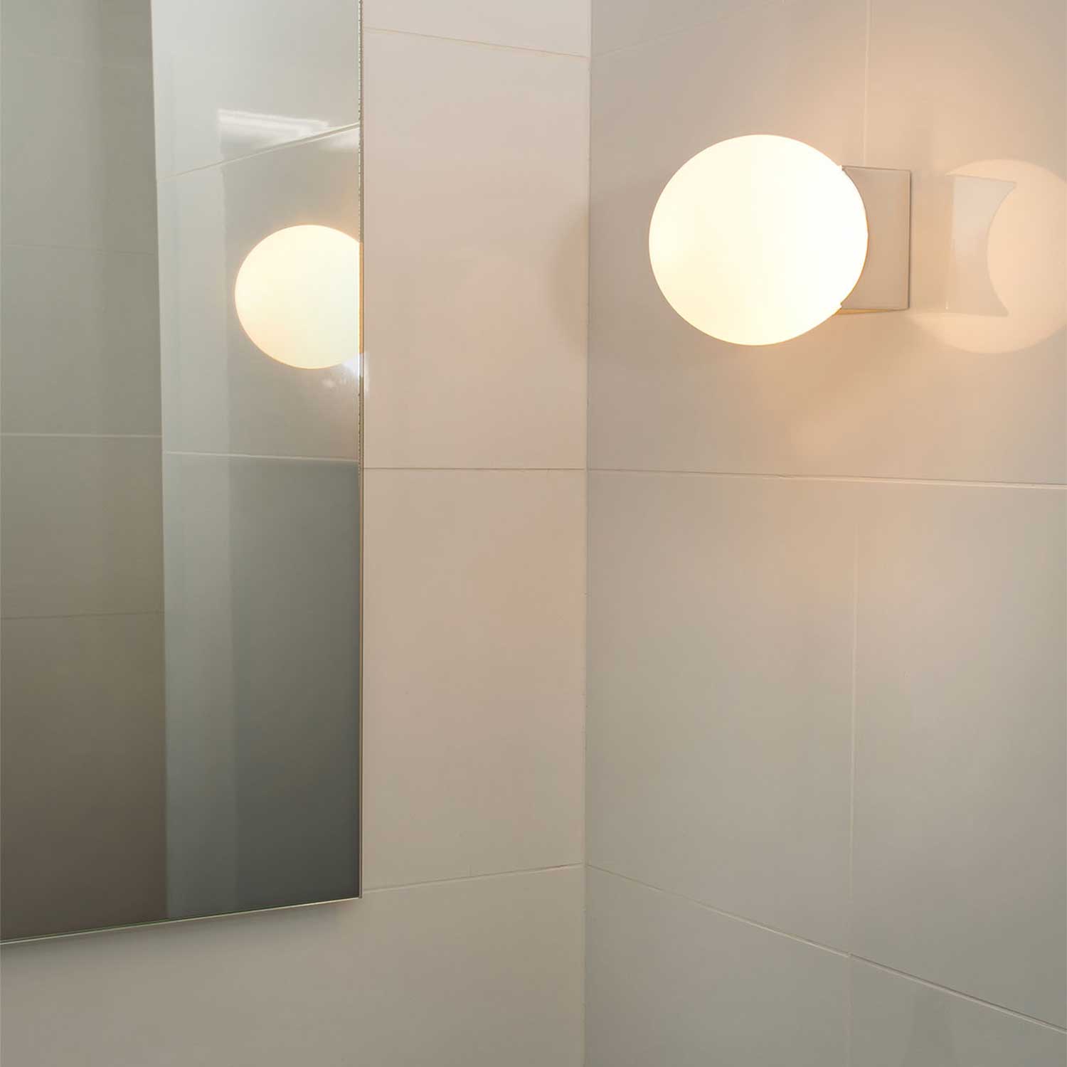 Lago - Applique murale chrome pour salle de bain
