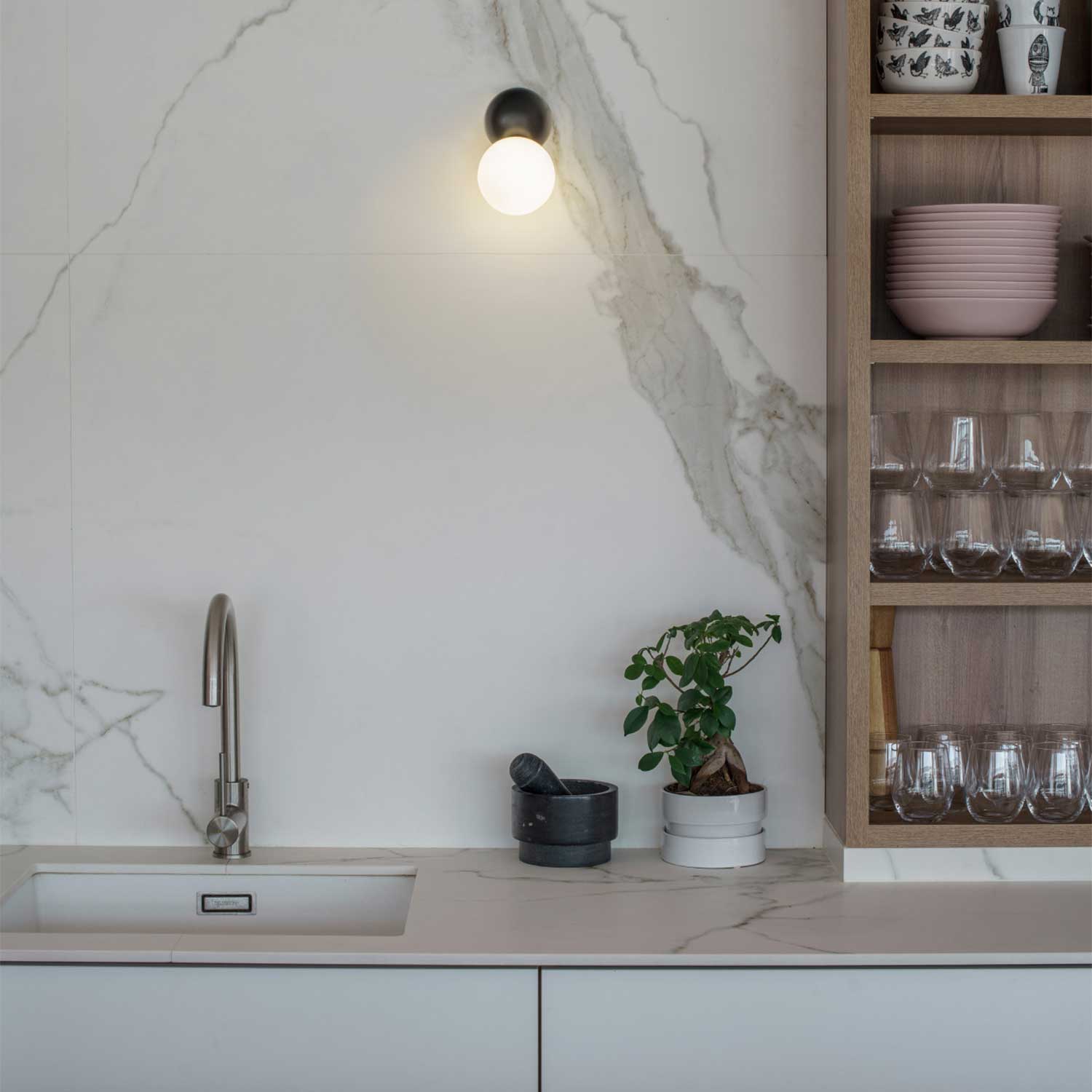 Joy - Applique murale led design pour salon moderne