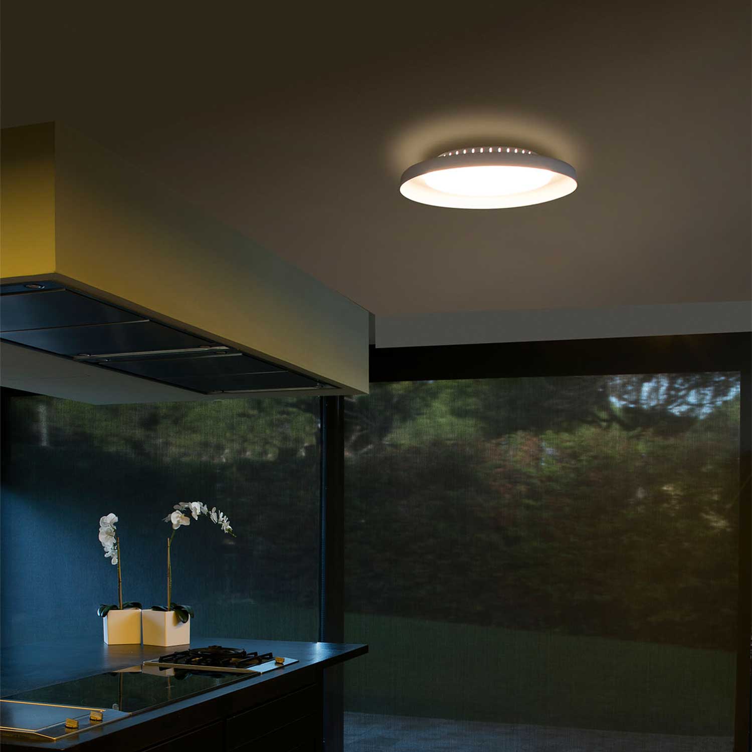 Dolme - Plafón led minimalista para cocina moderna
