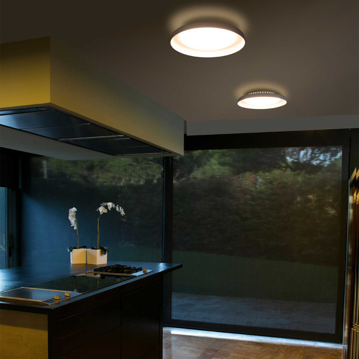 Dolme - Plafón led minimalista para cocina moderna