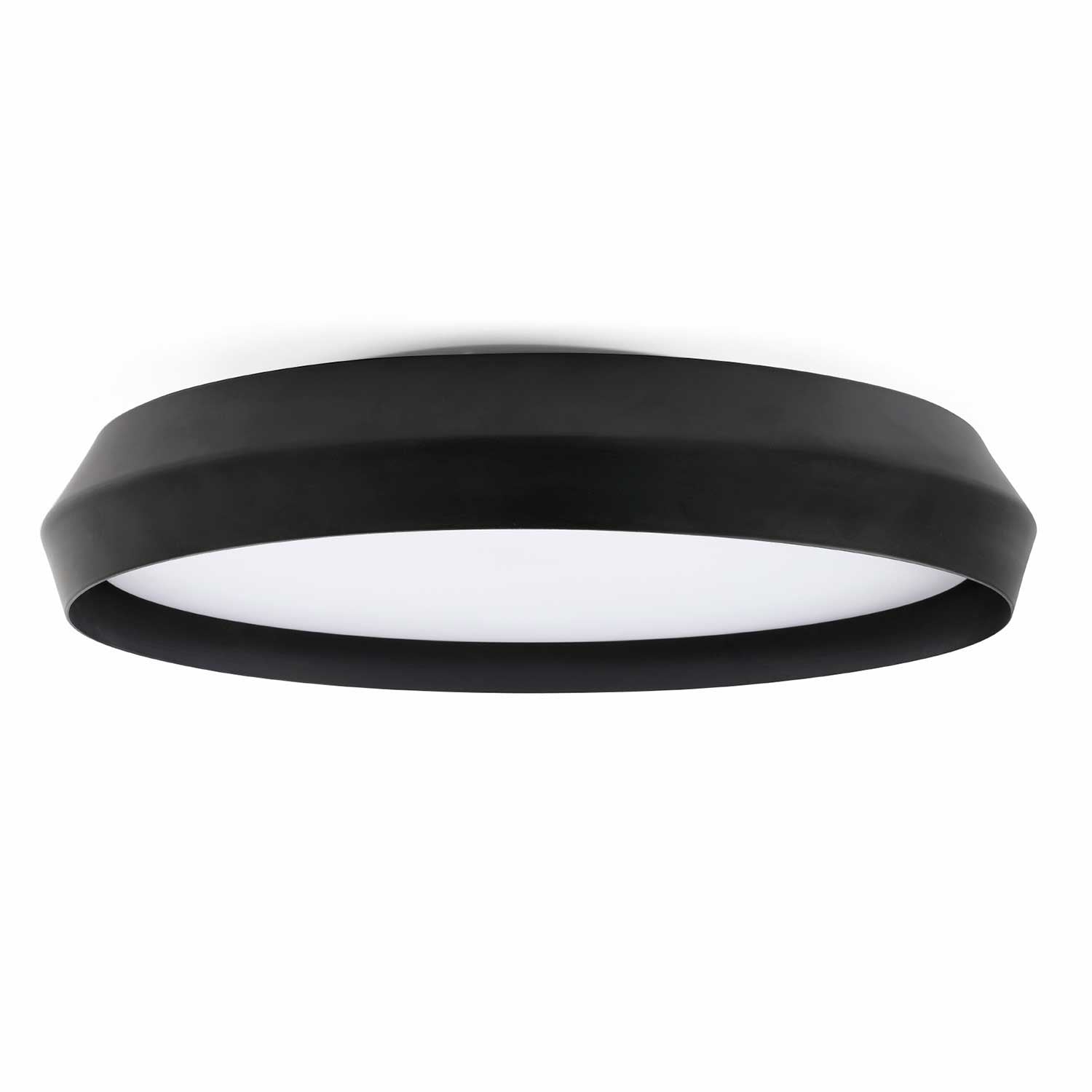 Shoku - Plafonnier rond en acier à led design moderne