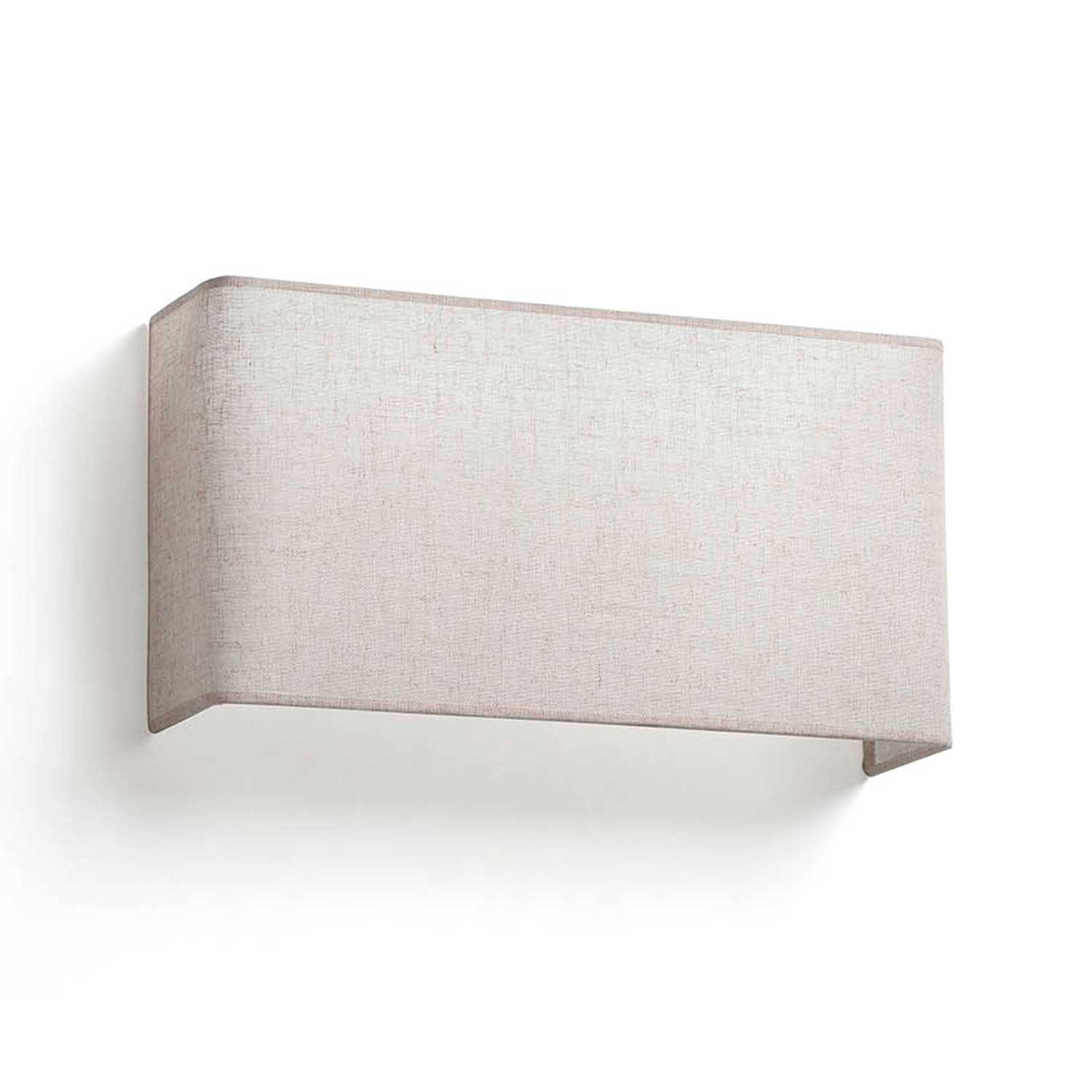 Otton - Exotic design jute fabric wall sconce