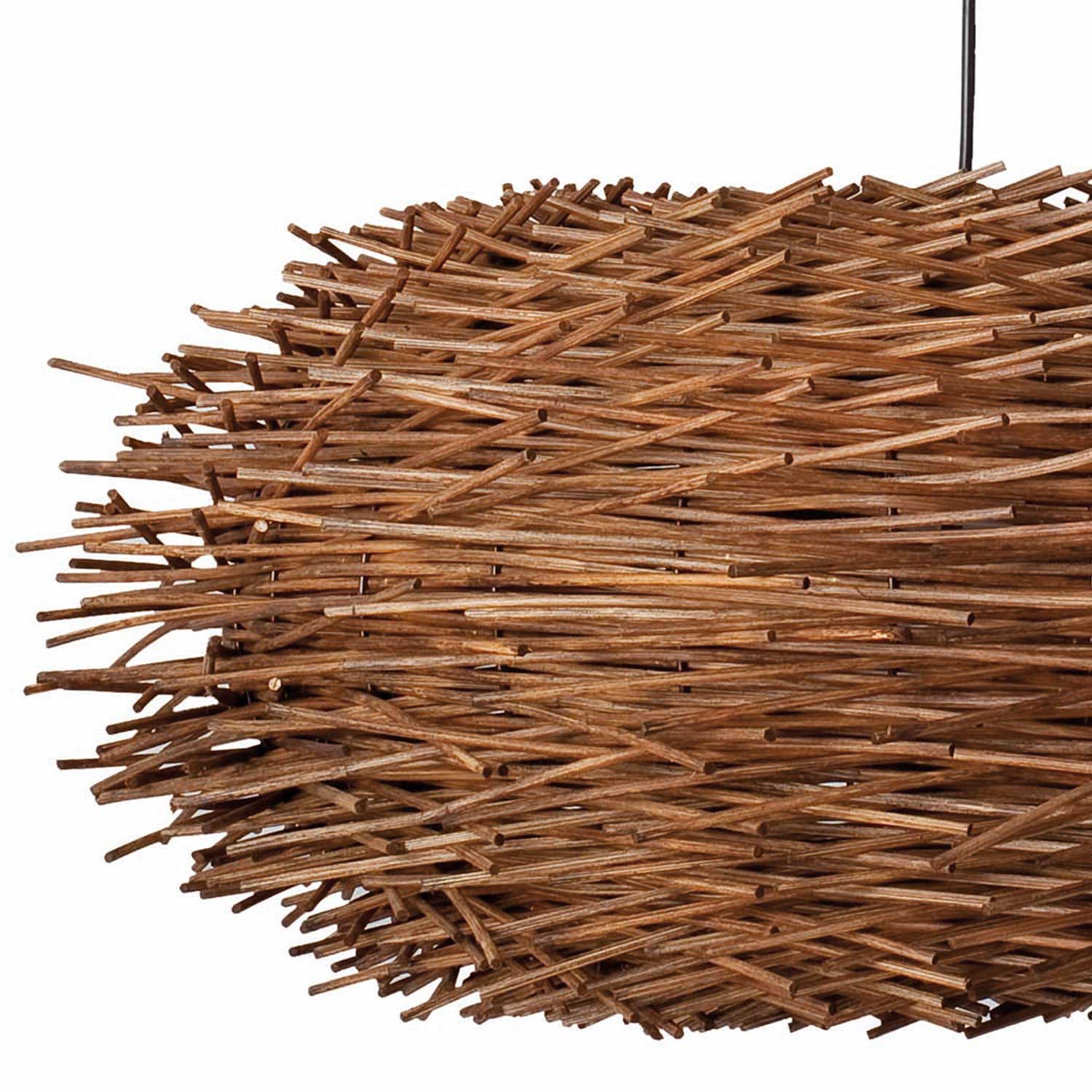 Nido - Suspension bois design nid d'oiseau