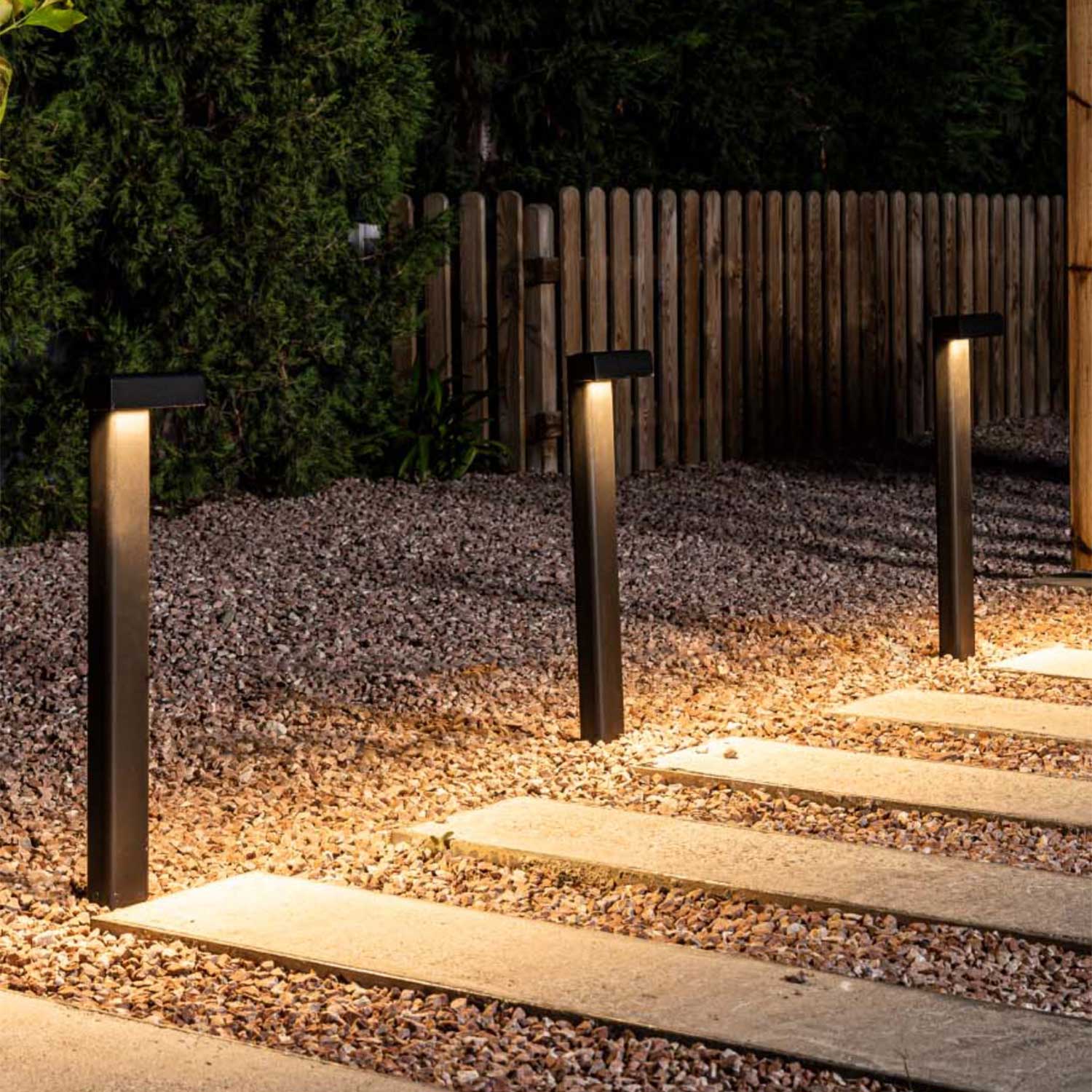 Balic - Borne lumineuse led pour éclairage de jardin