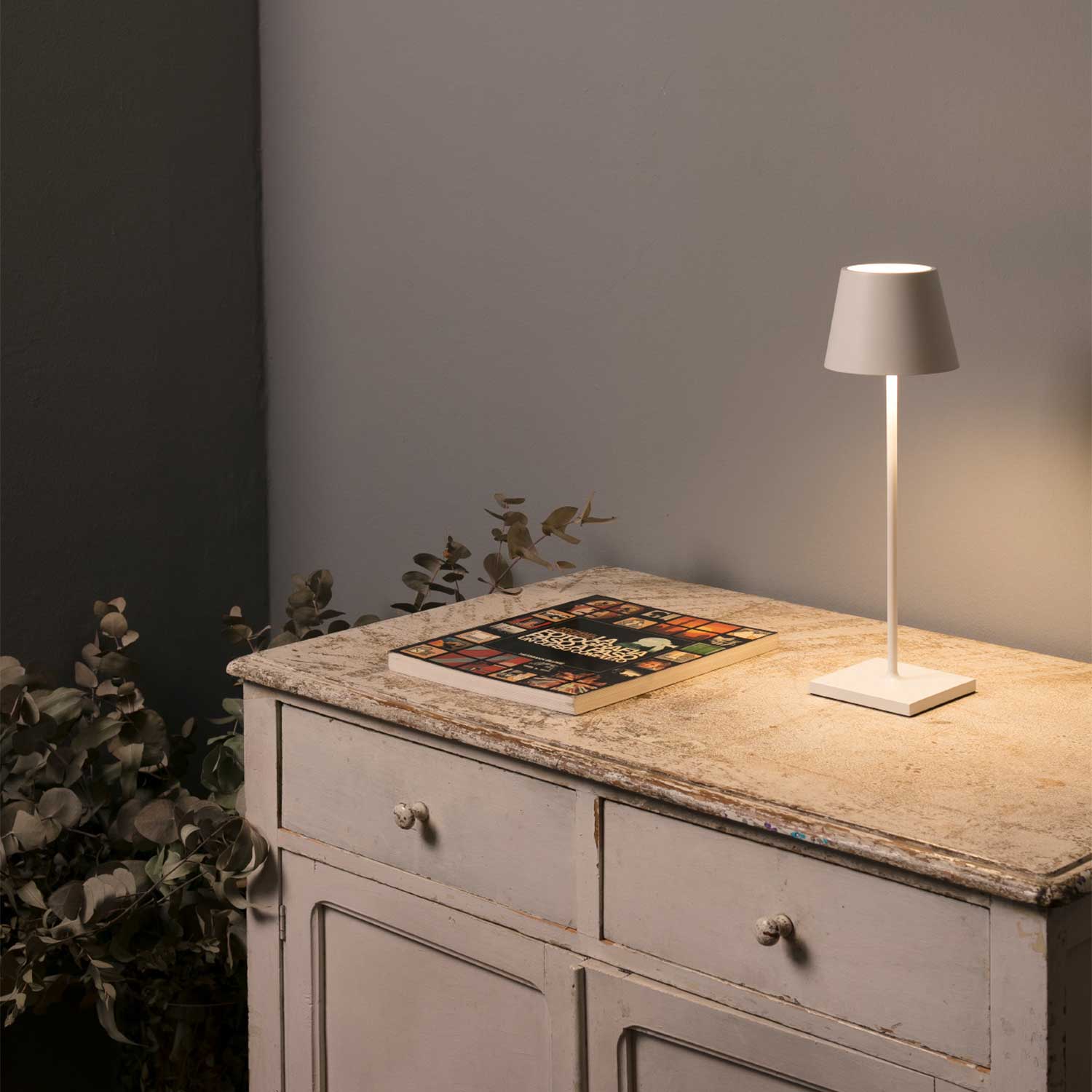 Toc - Lampe sans fil tactile moderne pour terrasse