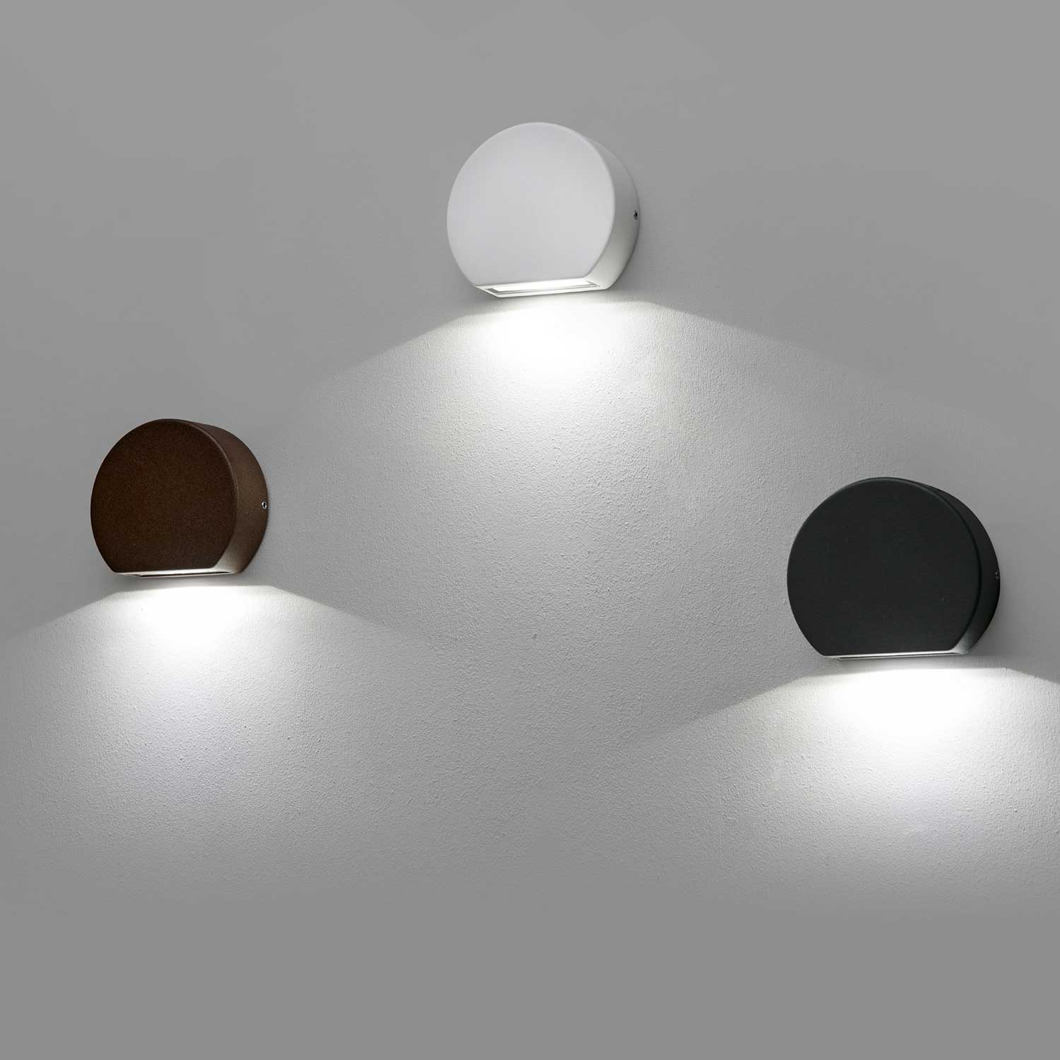 Pill - Applique murale moderne led 3000K pour extérieur