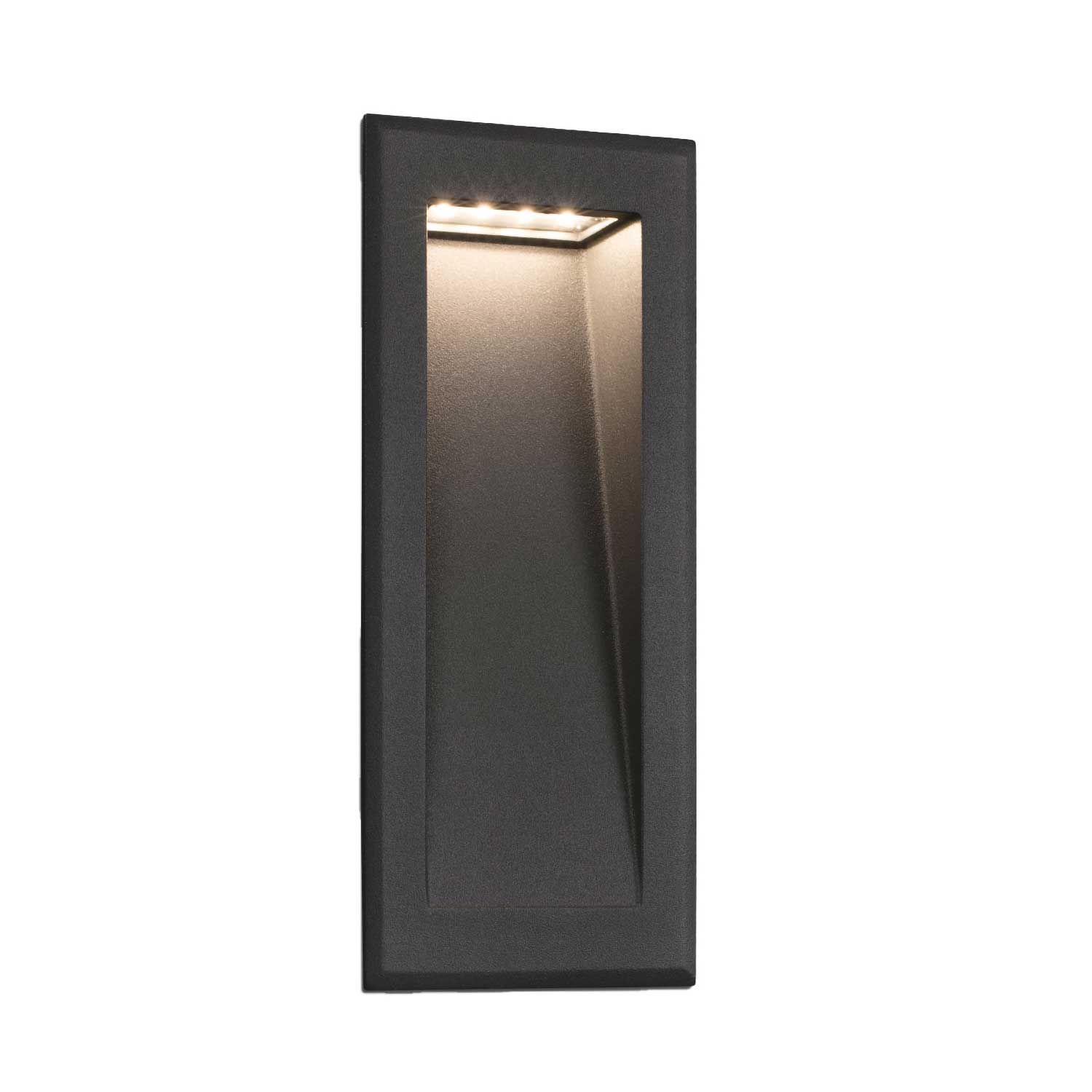 Soun - Applique murale encastré en acier led design moderne