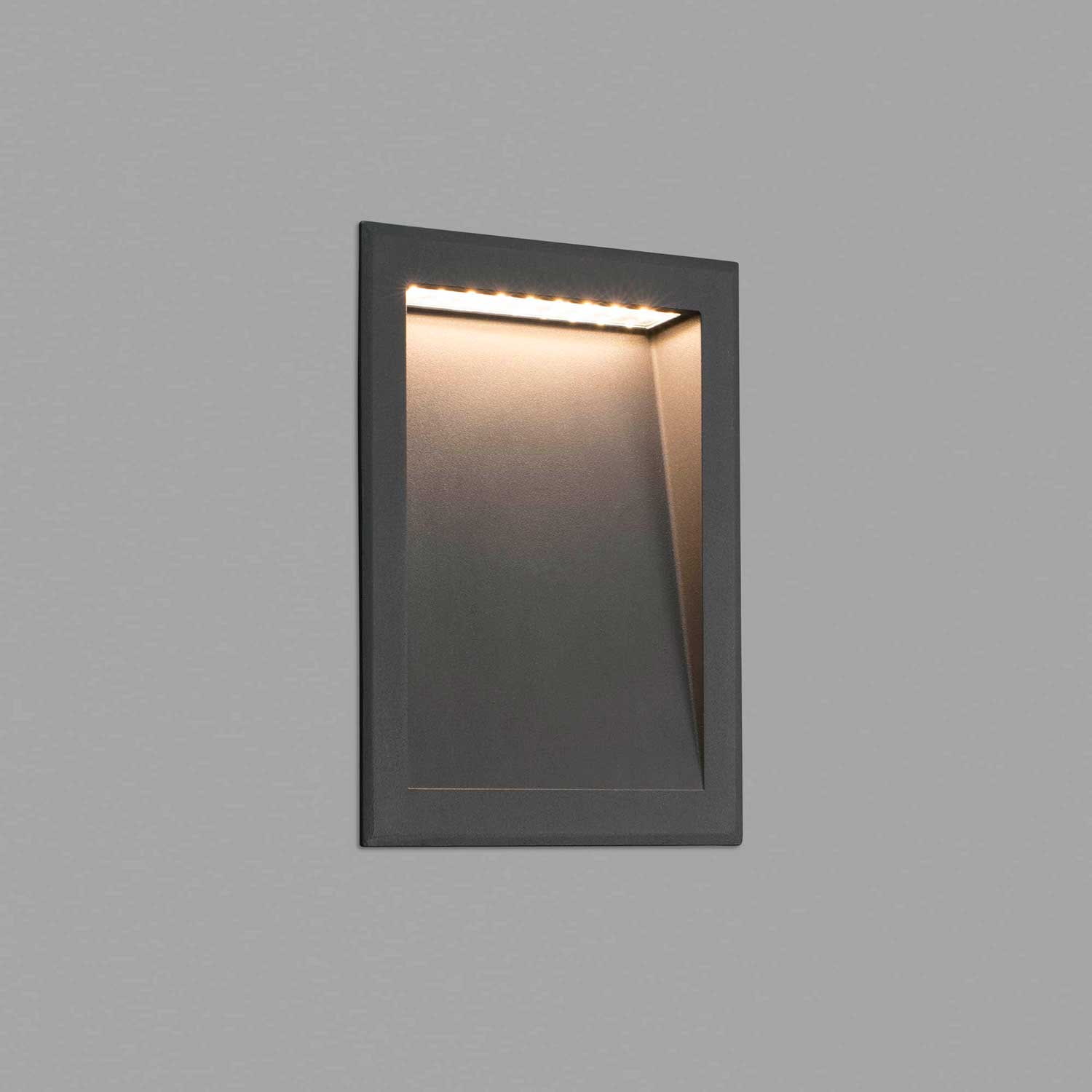 Soun - Applique murale encastré en acier led design moderne
