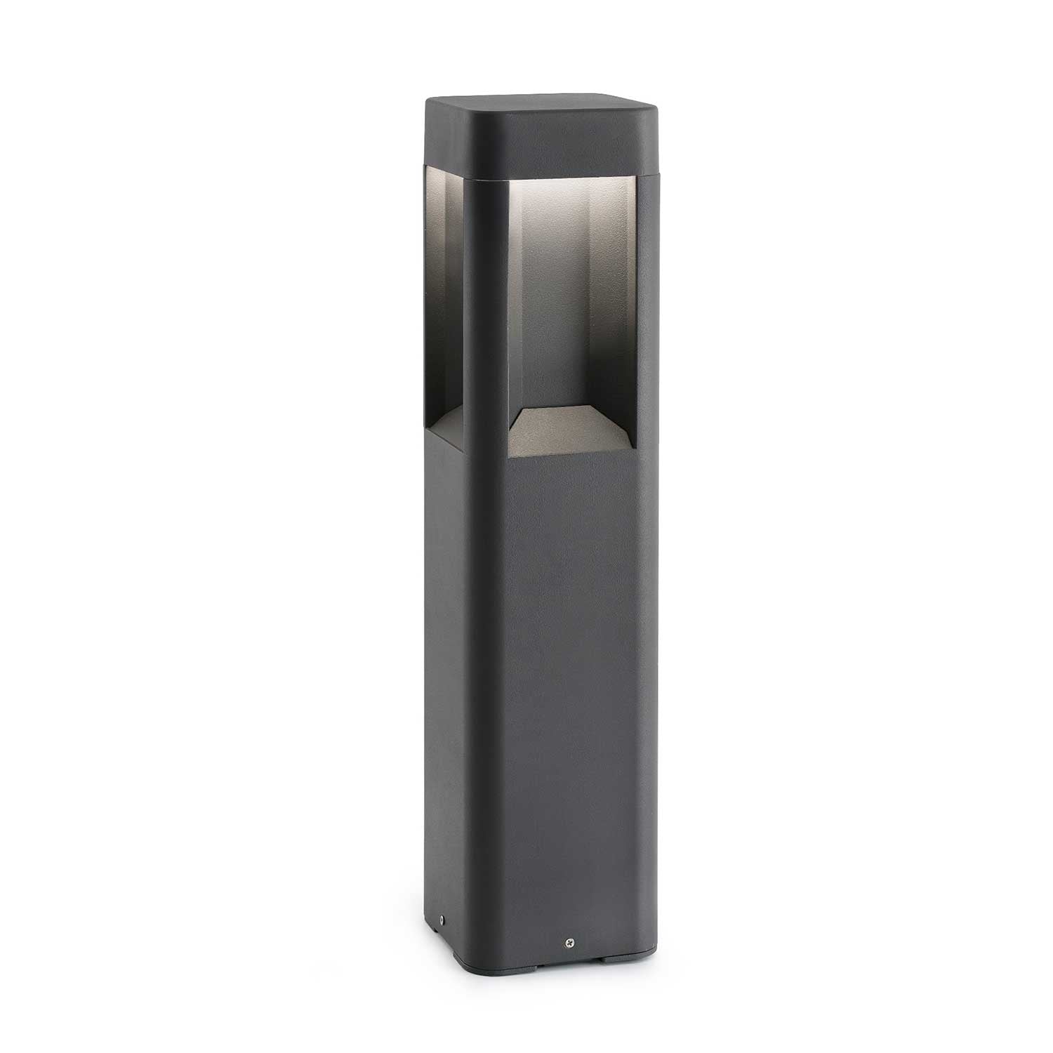 Chandra - Baliza exterior led de acero moderna