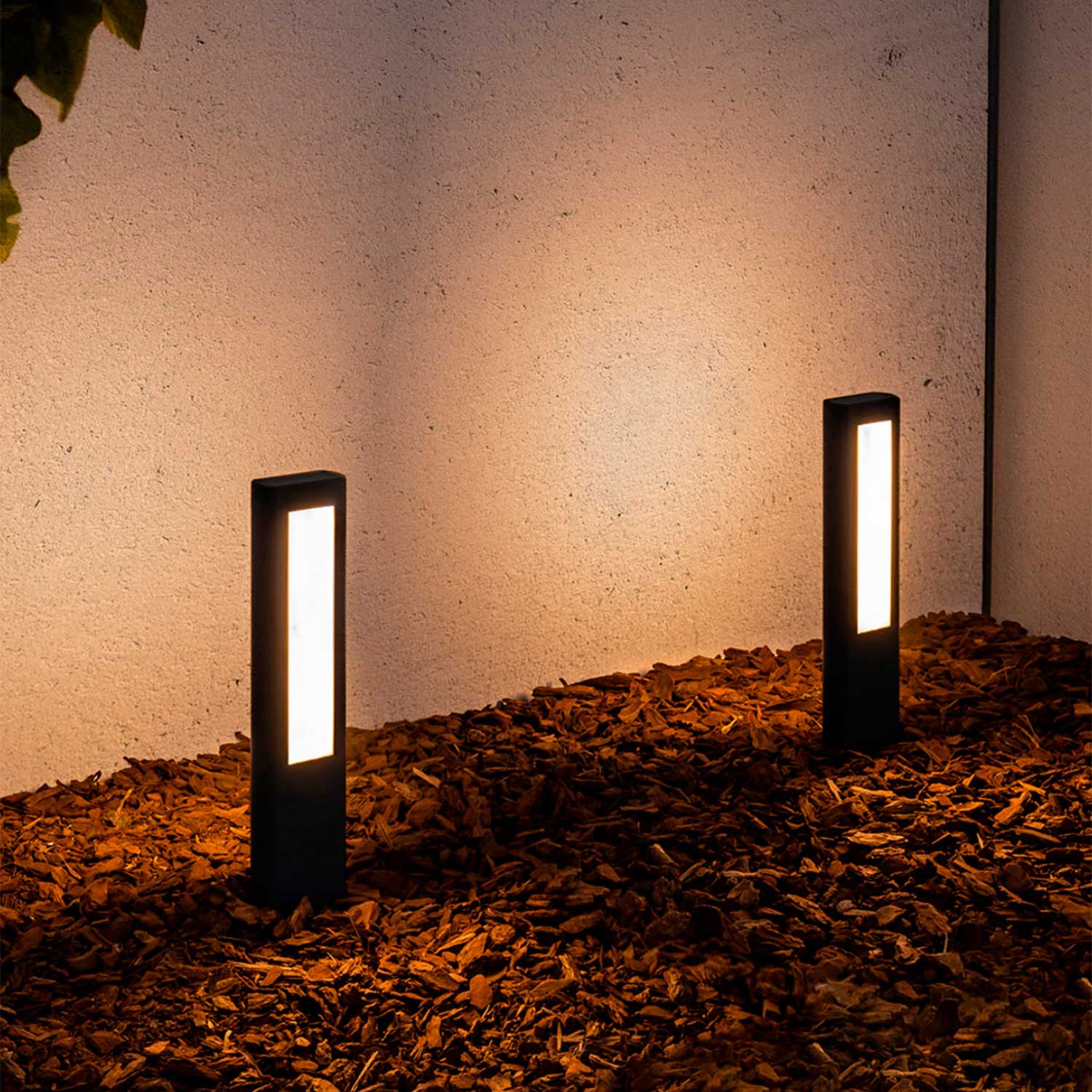 Nanda - Lámpara baliza led exterior para jardín moderno