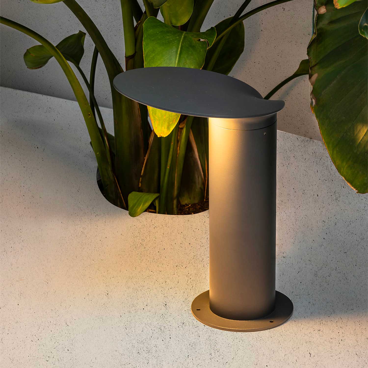 Lotus - Balisage led extérieur design contemporain