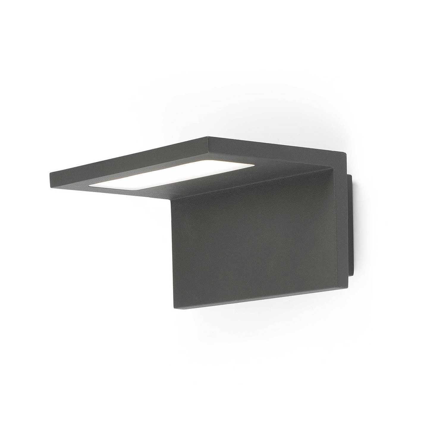 Ele - Applique murale led en acier pour façades maison moderne