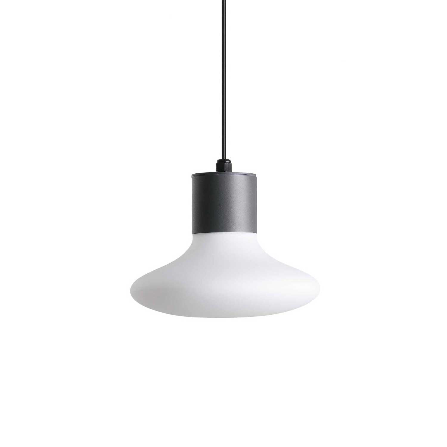 Blub's - Suspension extérieure gris foncé pour terrasse moderne