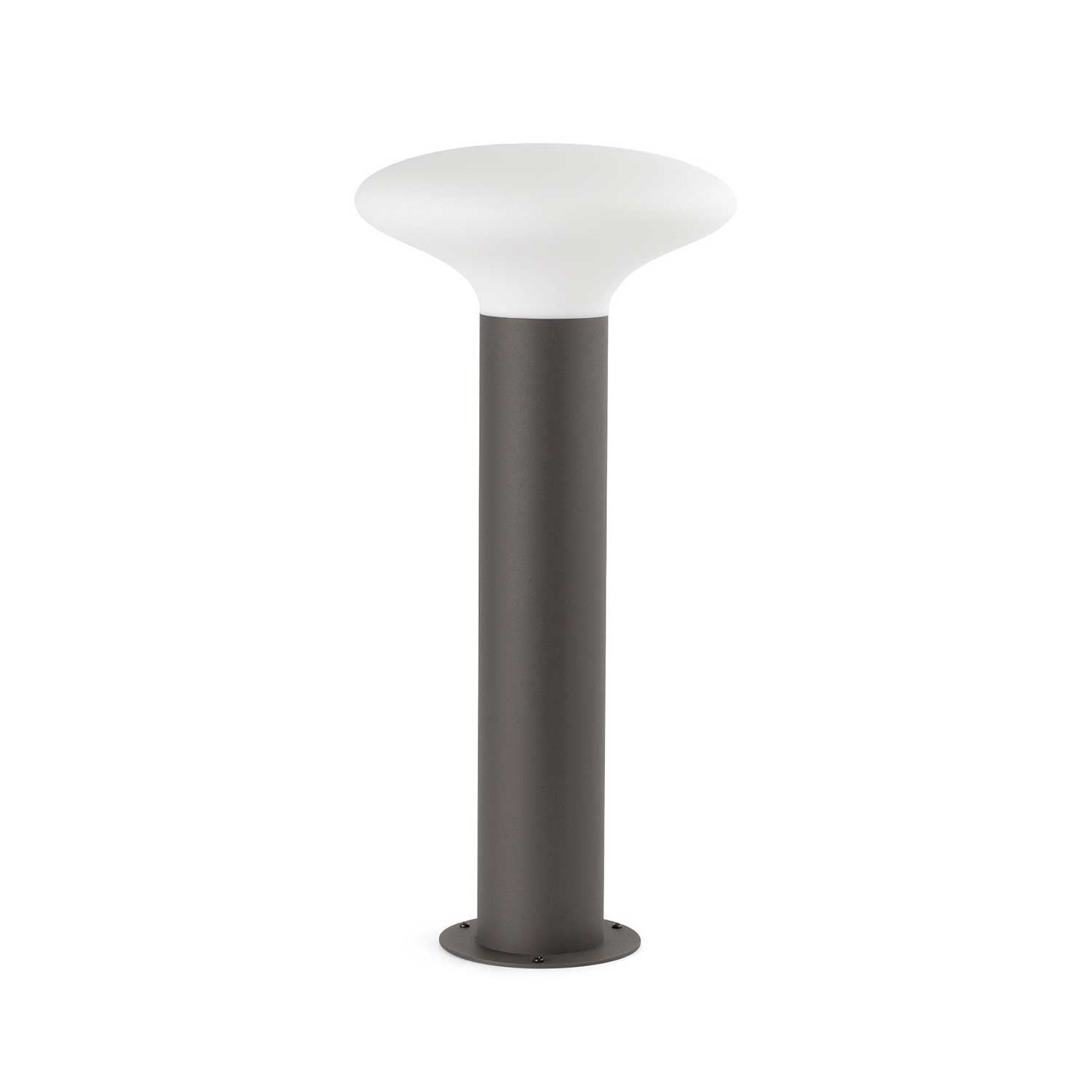 Blub's - Potelet de jardin champignon en alu gris foncé