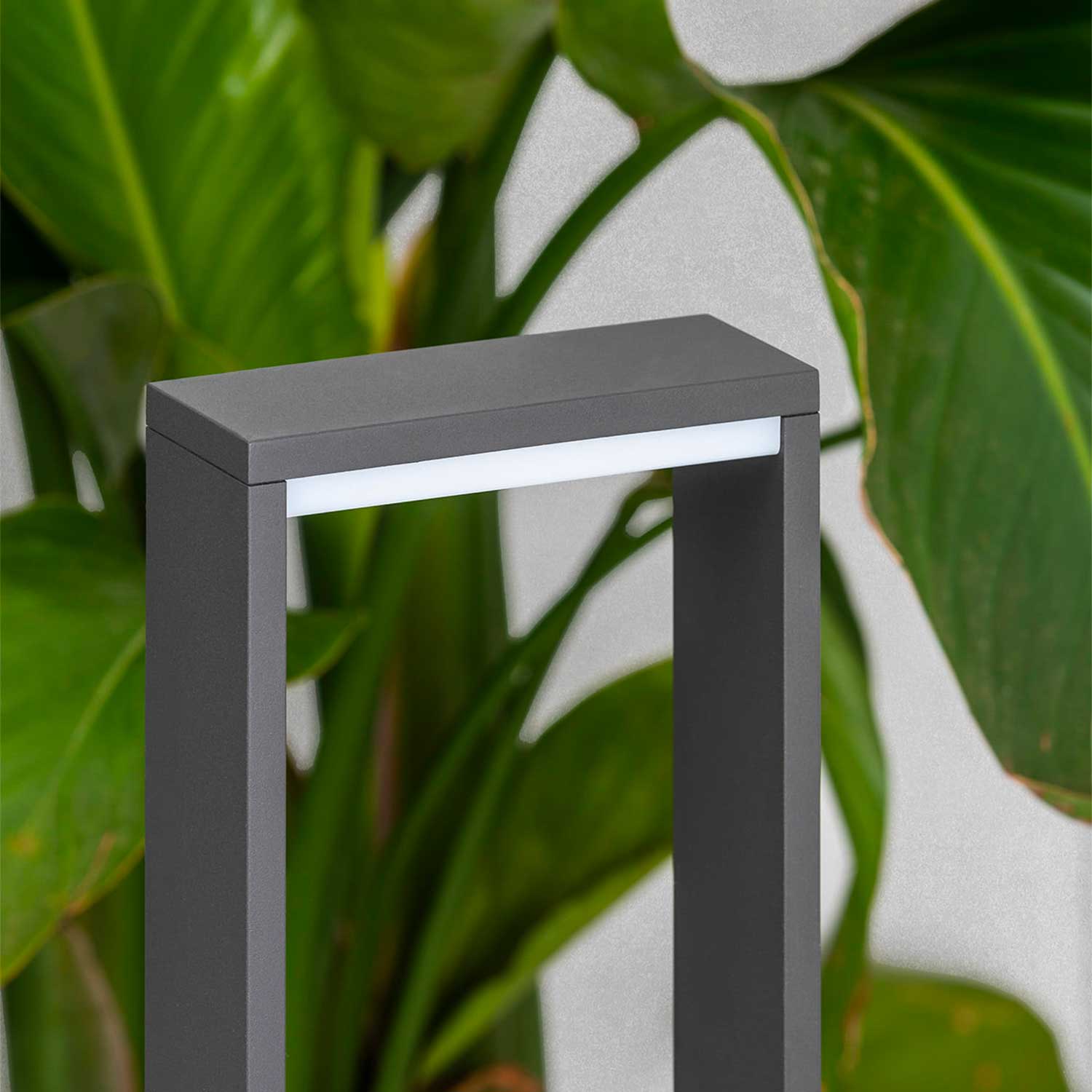 Alp - Baliza led 3000K para iluminación de jardín moderna