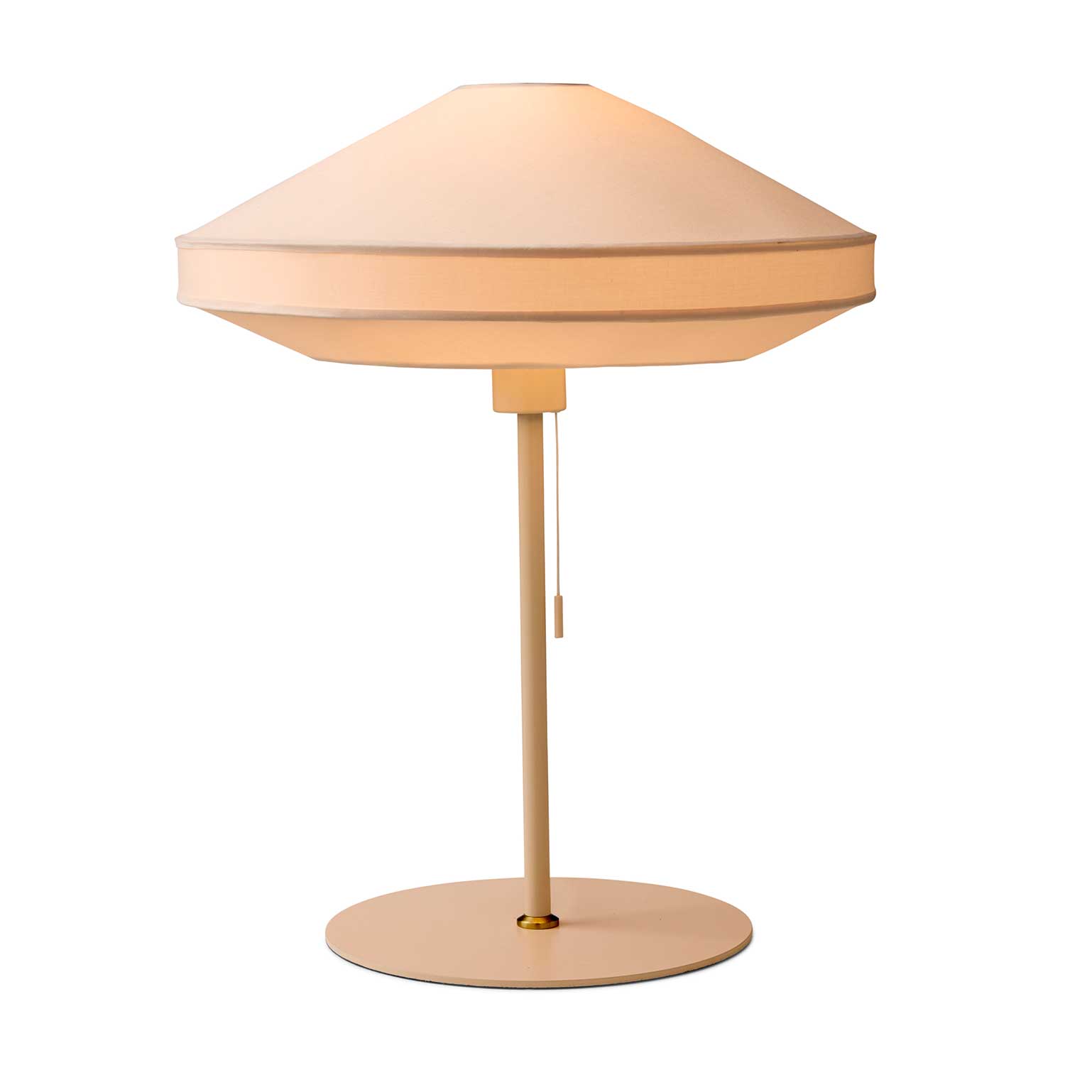Paris Soft - Lampe à poser abat-jour en tissu chic et design