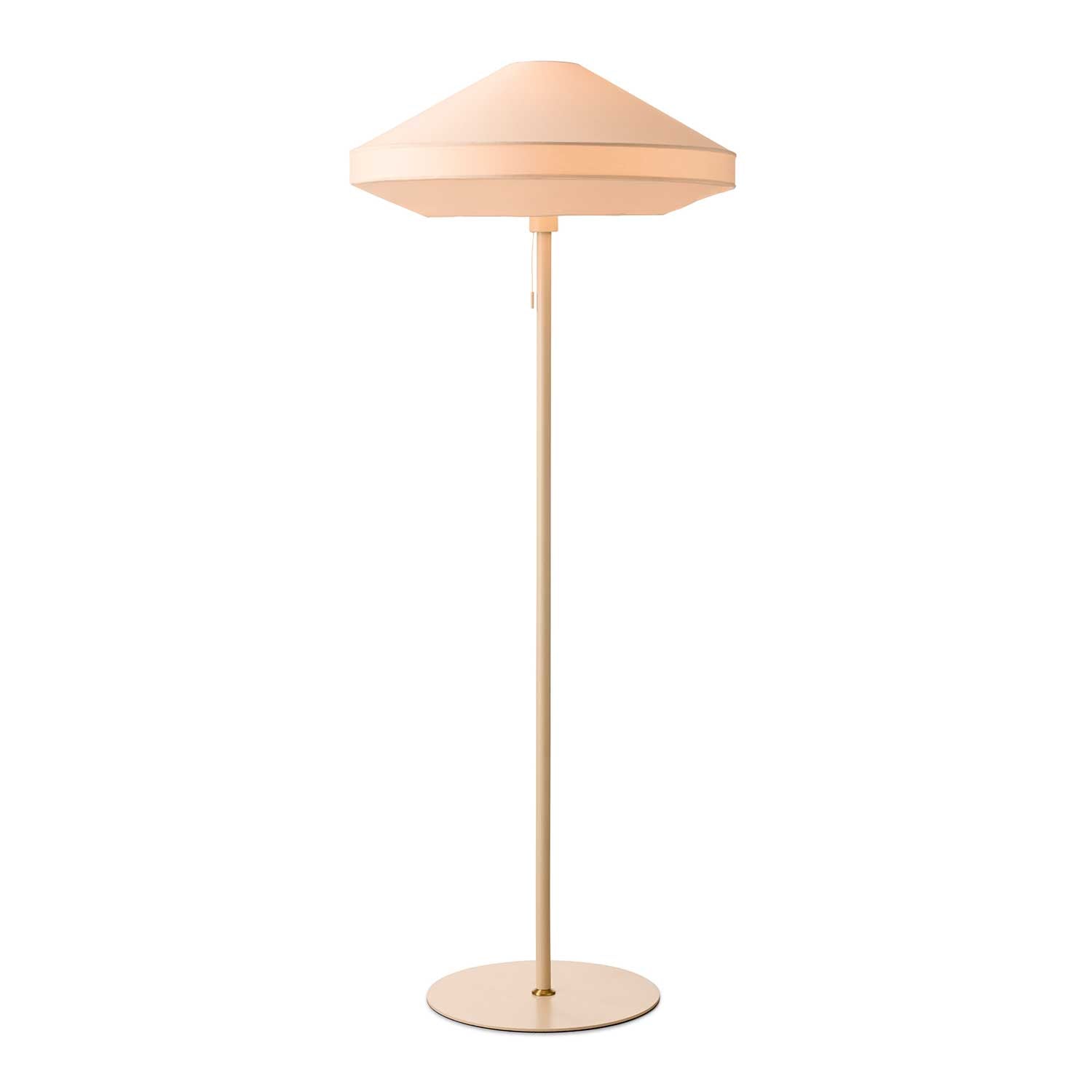 Paris Soft - Lampadaire en tissu vintage design pour salon