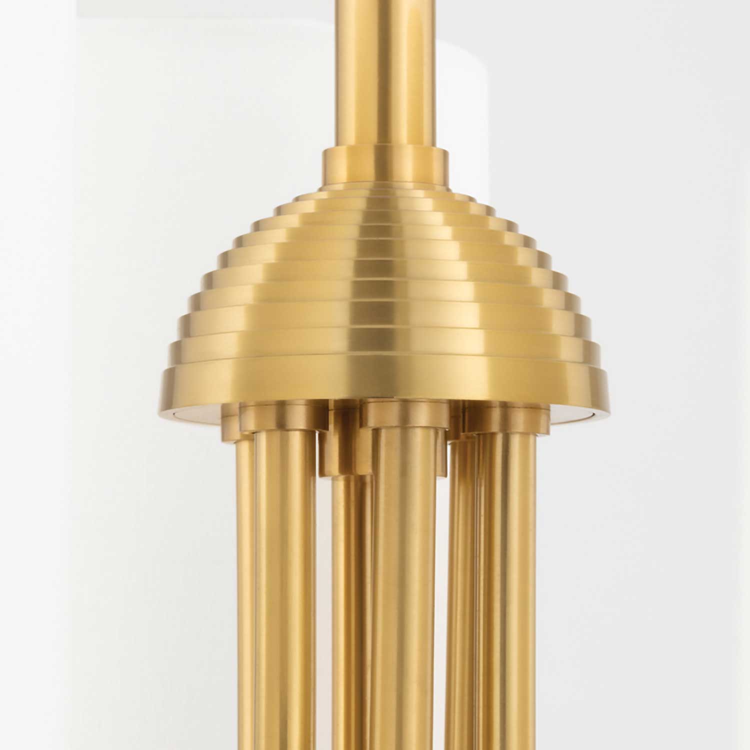 Harlem - Large gold brass chandelier for modern living room