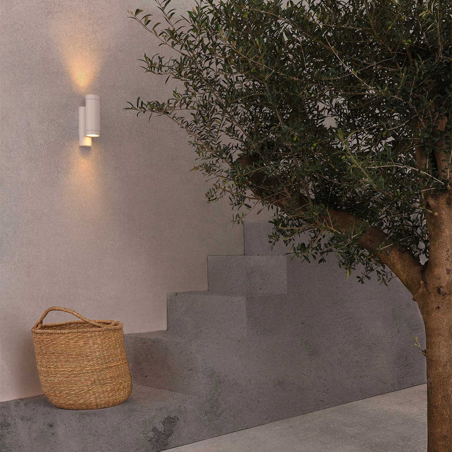 Steps - Applique murale led extérieur design contemporain