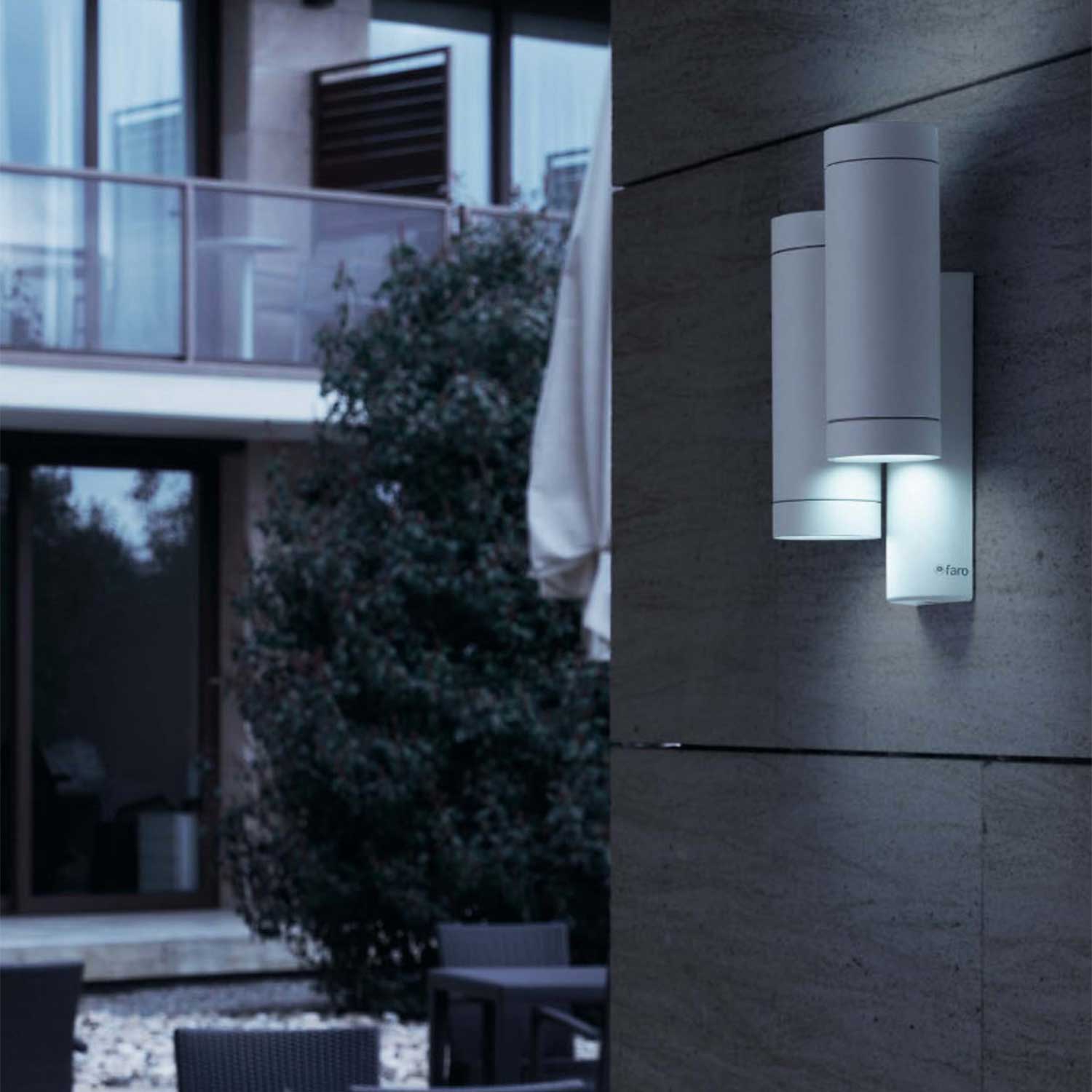 Steps - Applique murale led extérieur design contemporain